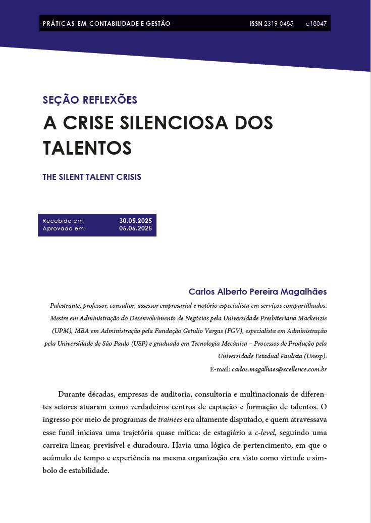 A CRISE SILENCIOSA DOS TALENTOS