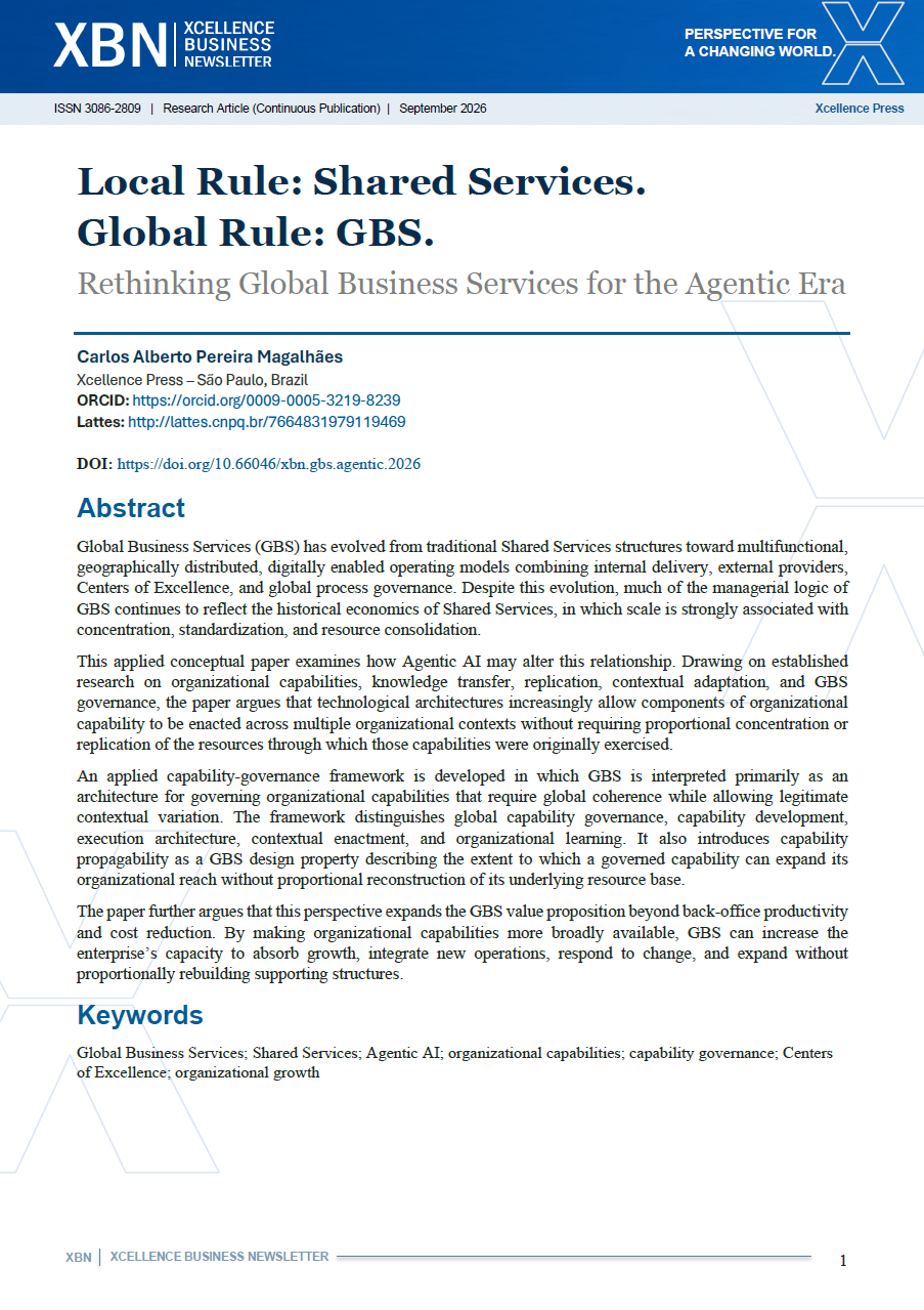 Local Rule: Shared Services. Global Rule: GBS.