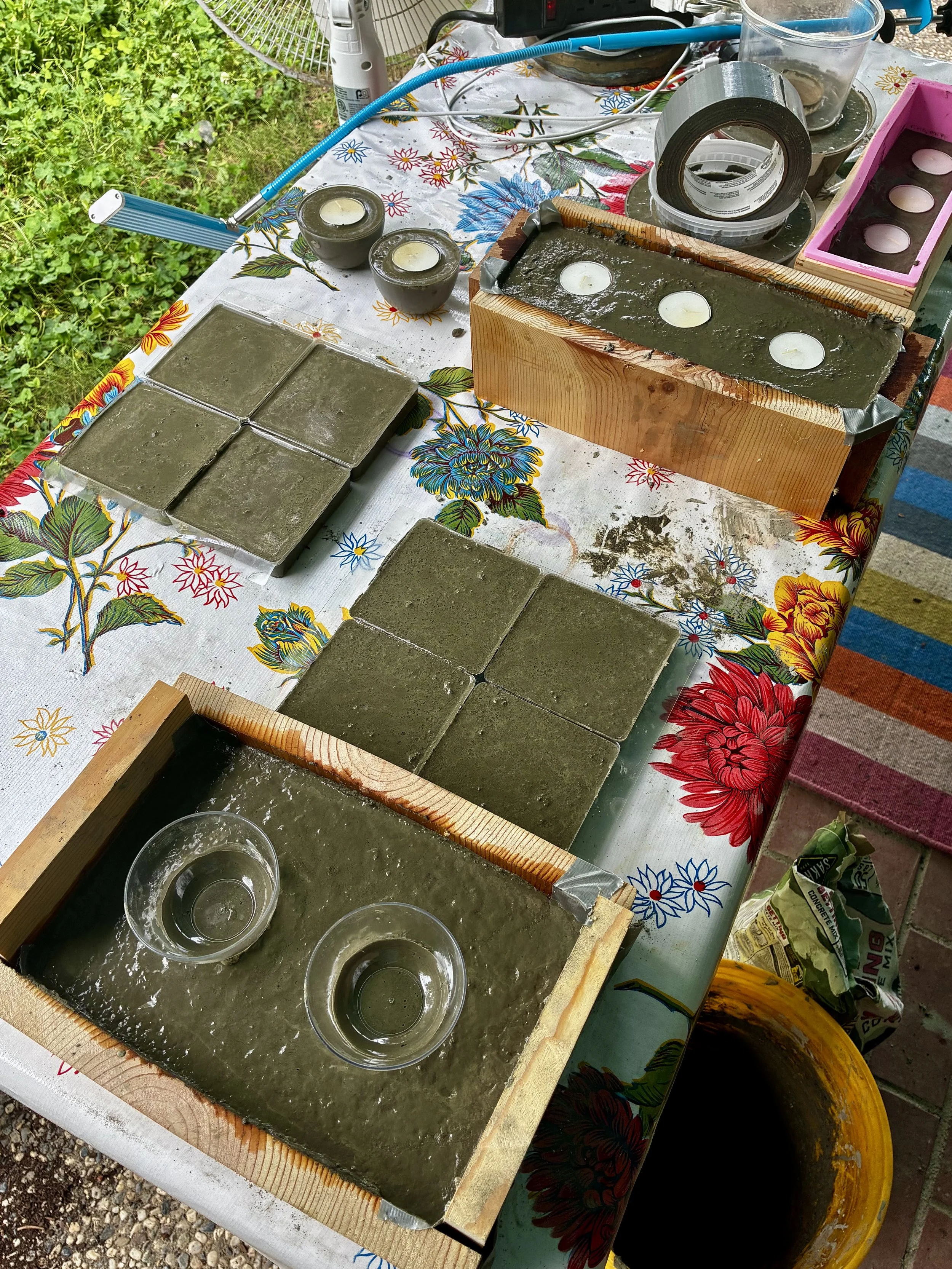 Concrete Candle Holder Workshop Part One