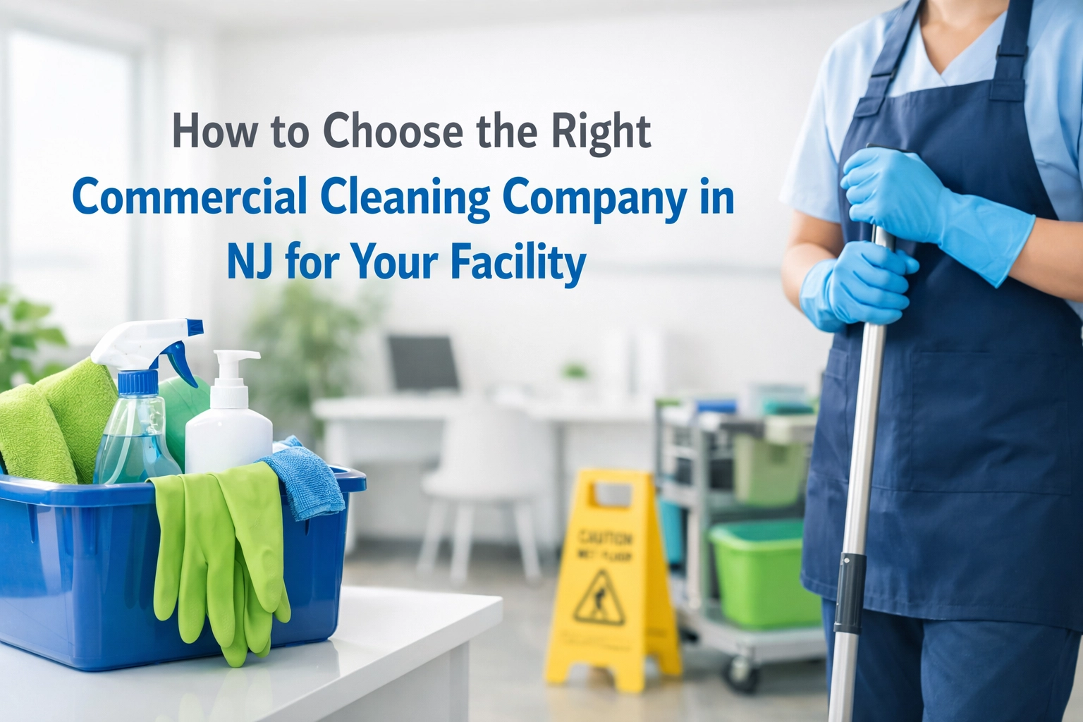 How to Choose the Right Commercial Cleaning Company in NJ for Your Facility