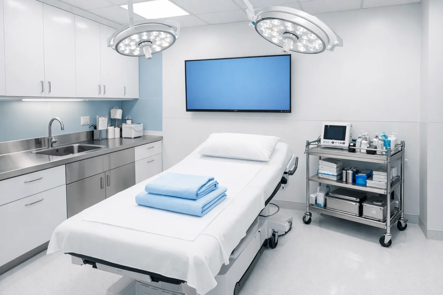 Sterile patient exam room cleaning for medical practices in Passaic County and Northern New Jersey.