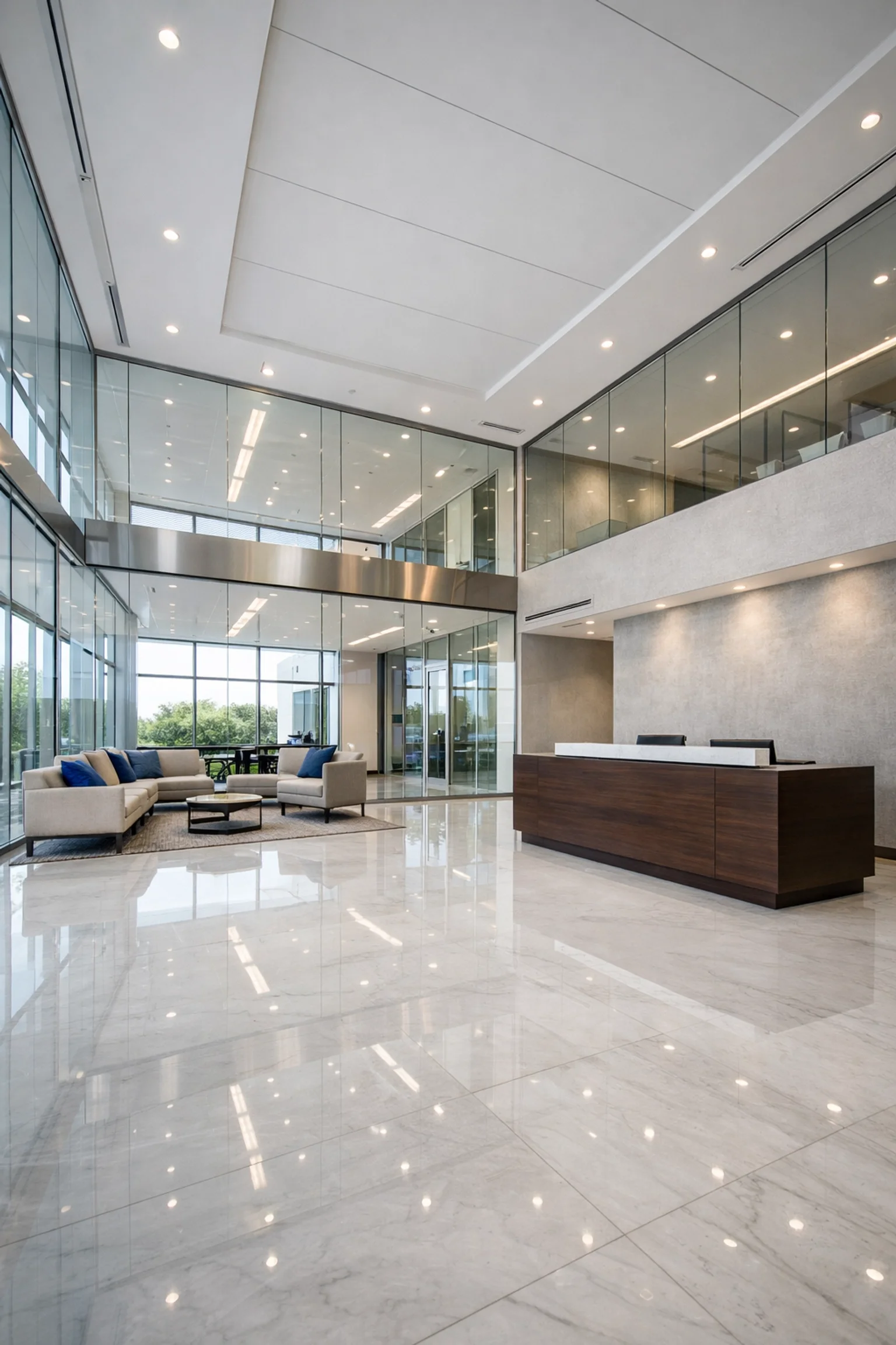 Premium corporate office lobby cleaning in Bergen County NJ – JordyClean white-glove service.