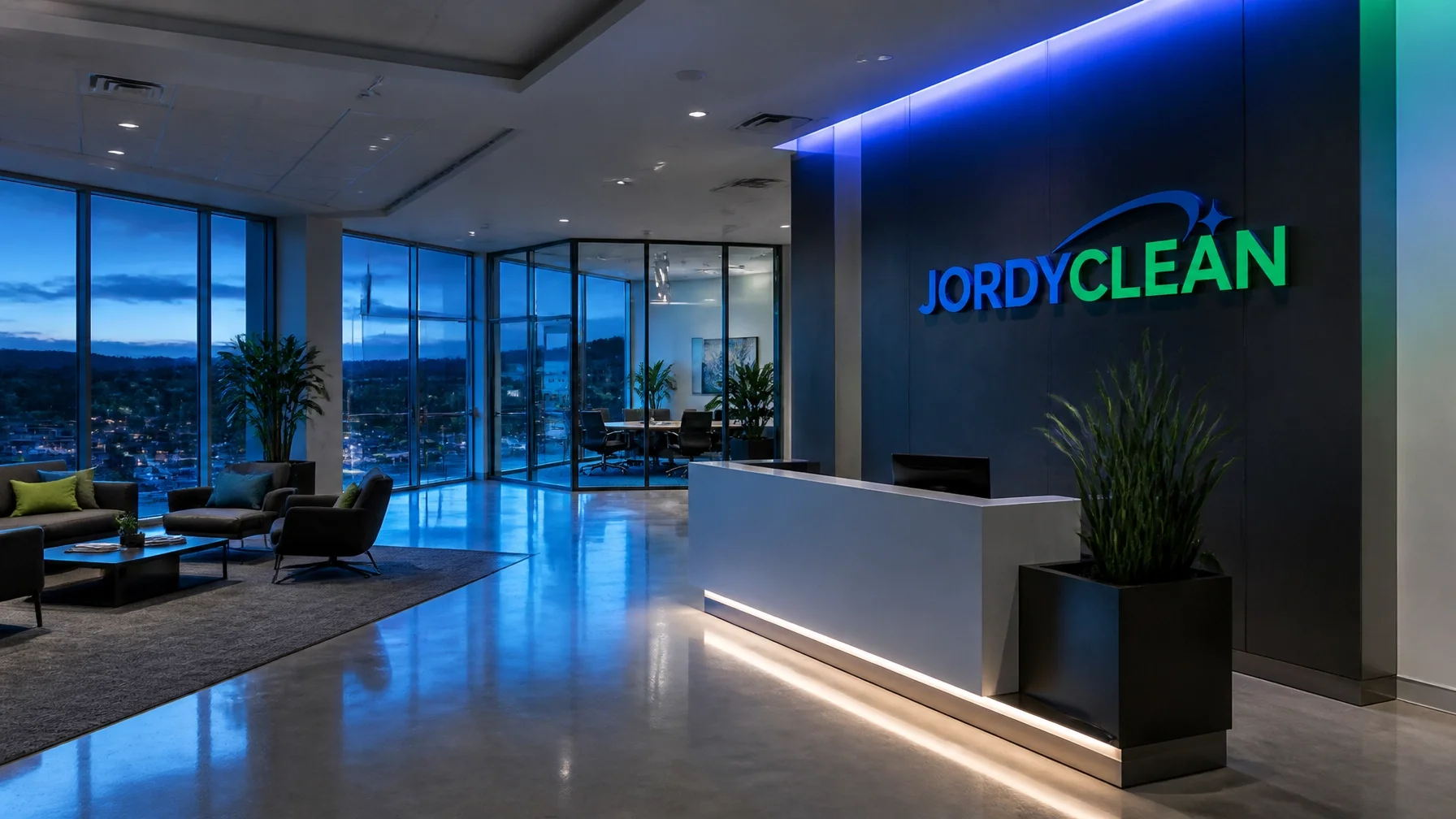 Spotless office in Bergen County, New Jersey thanks to the service of JordyClean