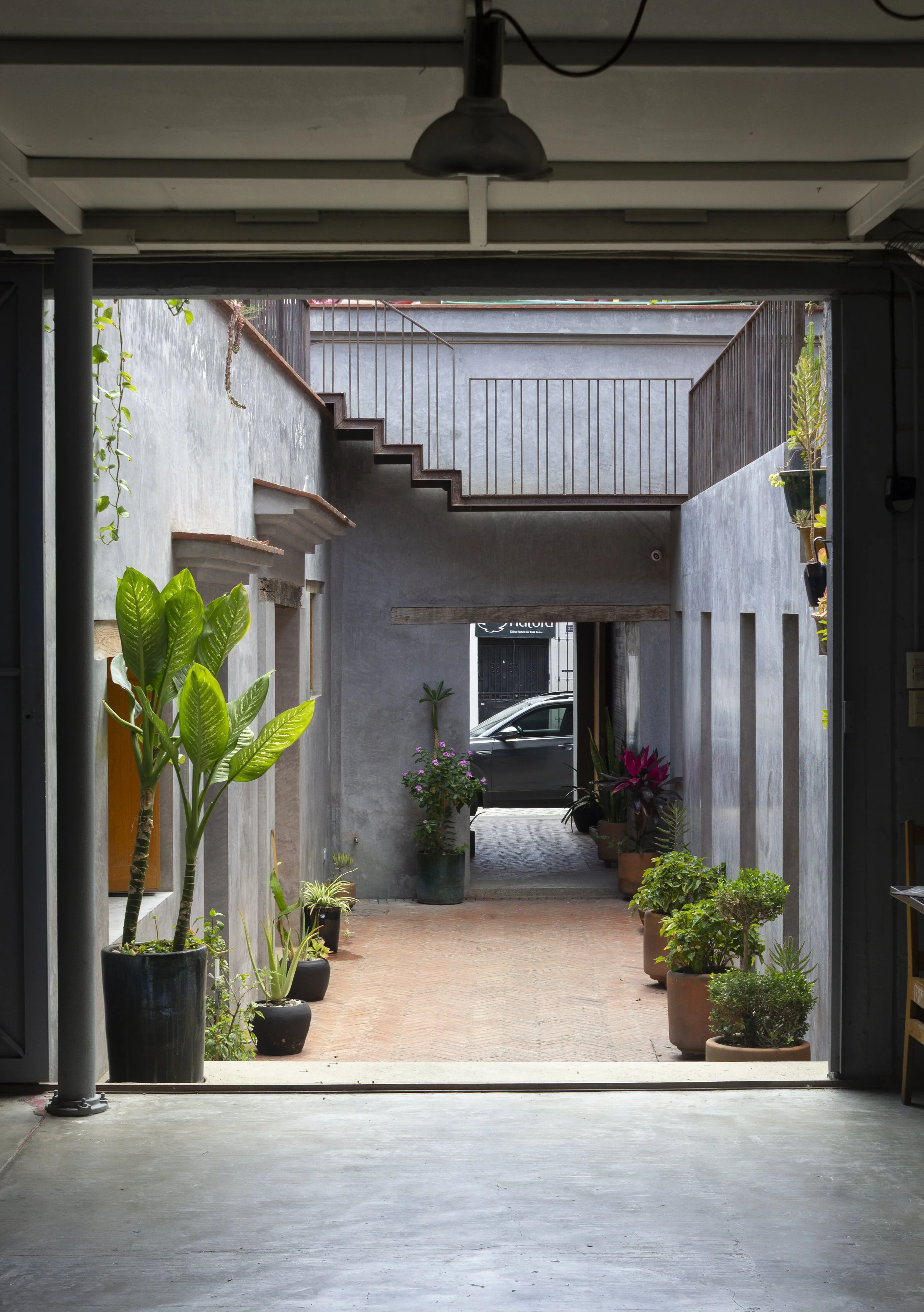 Vistas del espacio del Taller Popular