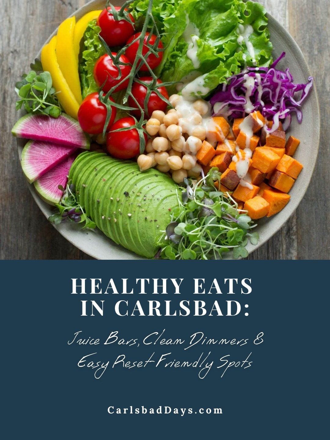 Eating well in Carlsbad doesn&rsquo;t have to feel complicated. Sometimes it just means knowing where to go.

From community-rooted smoothie spots to family-friendly dinners and markets, these are the places making balanced eating feel easy and genui