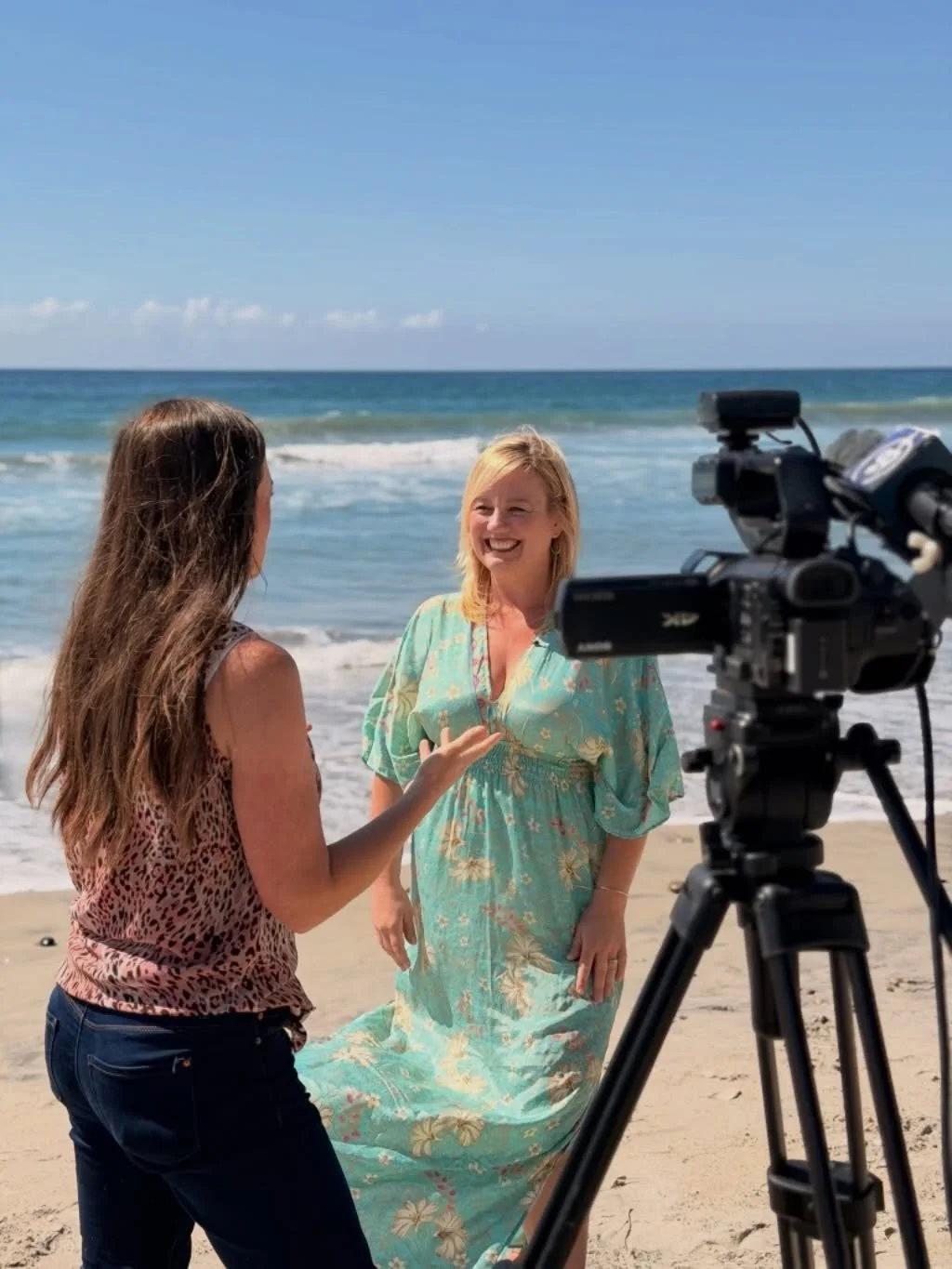 We shared our reel about the butterfly swarm on the beach Sunday and it went a bit viral! 🦋

Today @abbieblacktv from CBS8 and I chatted about the butterflies moving through Carlsbad and the moment I found myself standing right in the middle of them