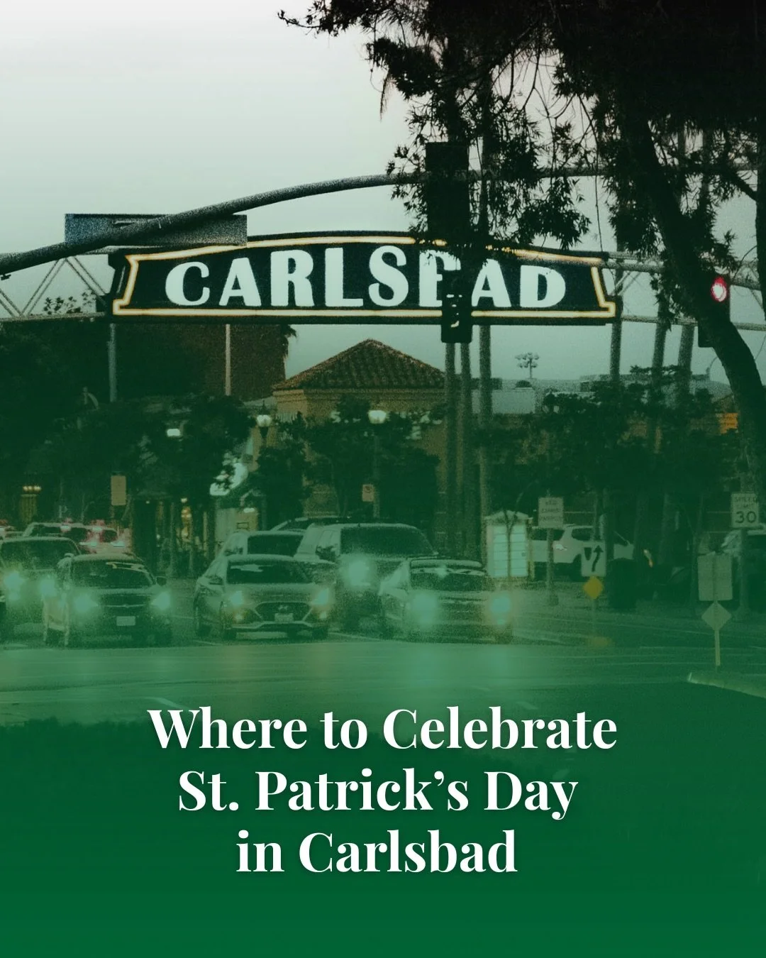 Looking for somewhere to celebrate St. Patrick&rsquo;s Day in Carlsbad? 🍀

Here are a few spots around town getting festive.

Tag someone you want to grab a drink (or corned beef) with this week.

@hennesseys_carlsbad 
@dinisbythesea 
@lepapagayocba
