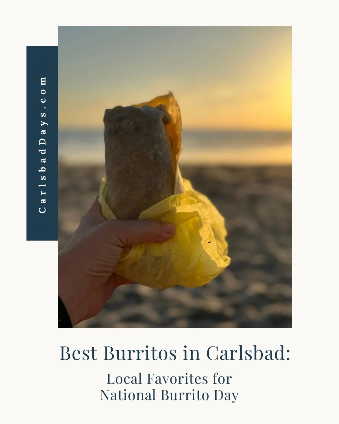It&rsquo;s National Burrito Day&hellip; and Carlsbad really shows up for this one.

From a third-generation local staple to beachside fish burritos, a full sit-down mariachi experience, and even a sushi burrito (yes, really)&hellip; we pulled togethe
