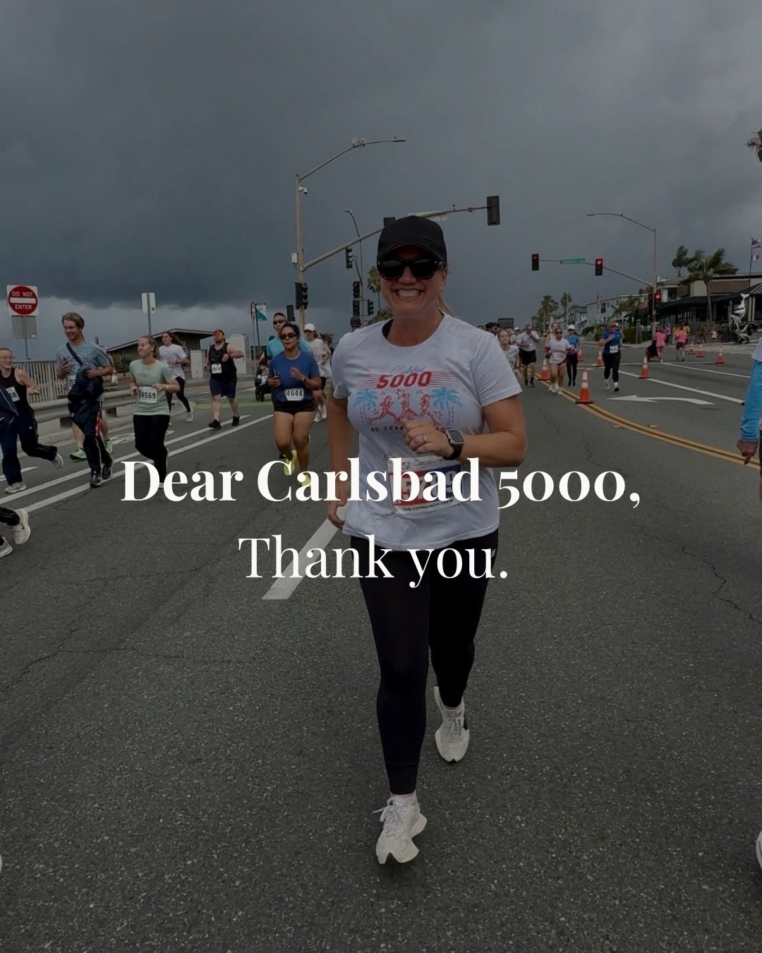 Dear @carlsbad5000, thank you. For the community, the fun, the best race route, and the runners high. Full letter in the slides. 🏅🏃&zwj;♀️💙