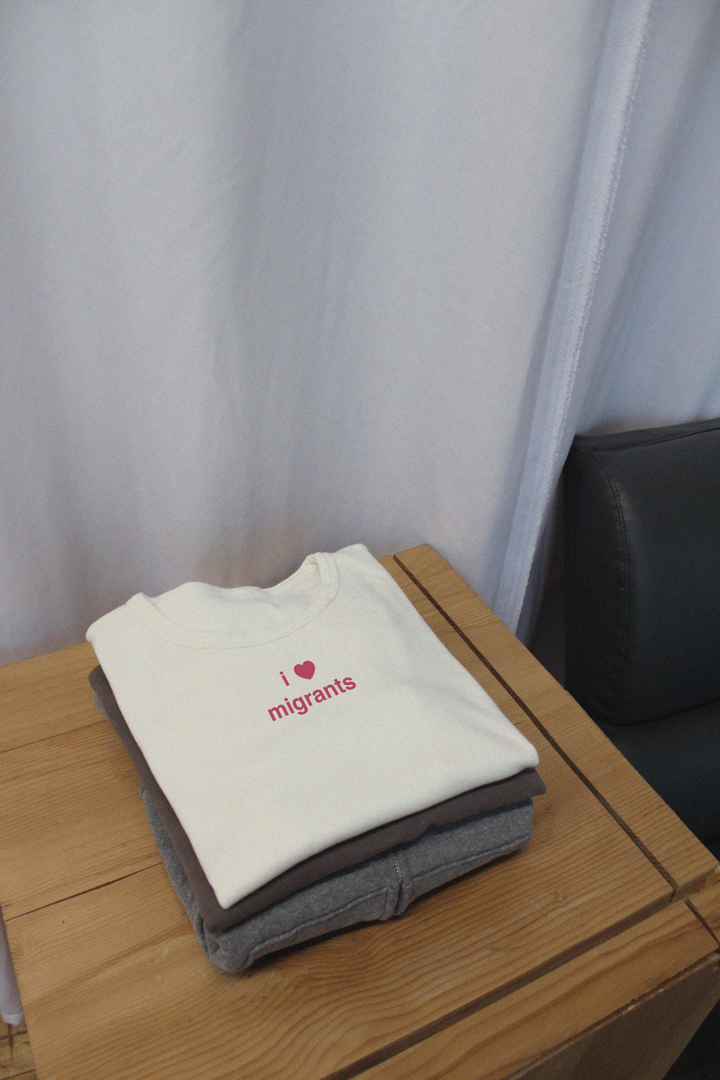 i love migrants Baby Tee