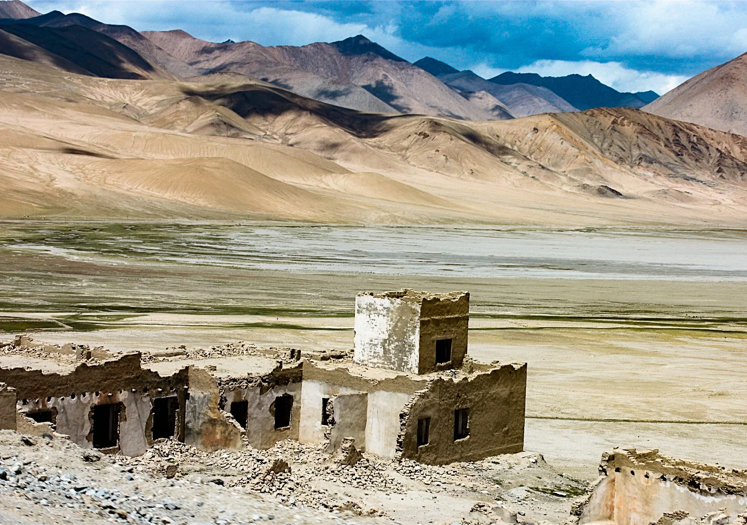 Pamir Plateau Desert Ruins