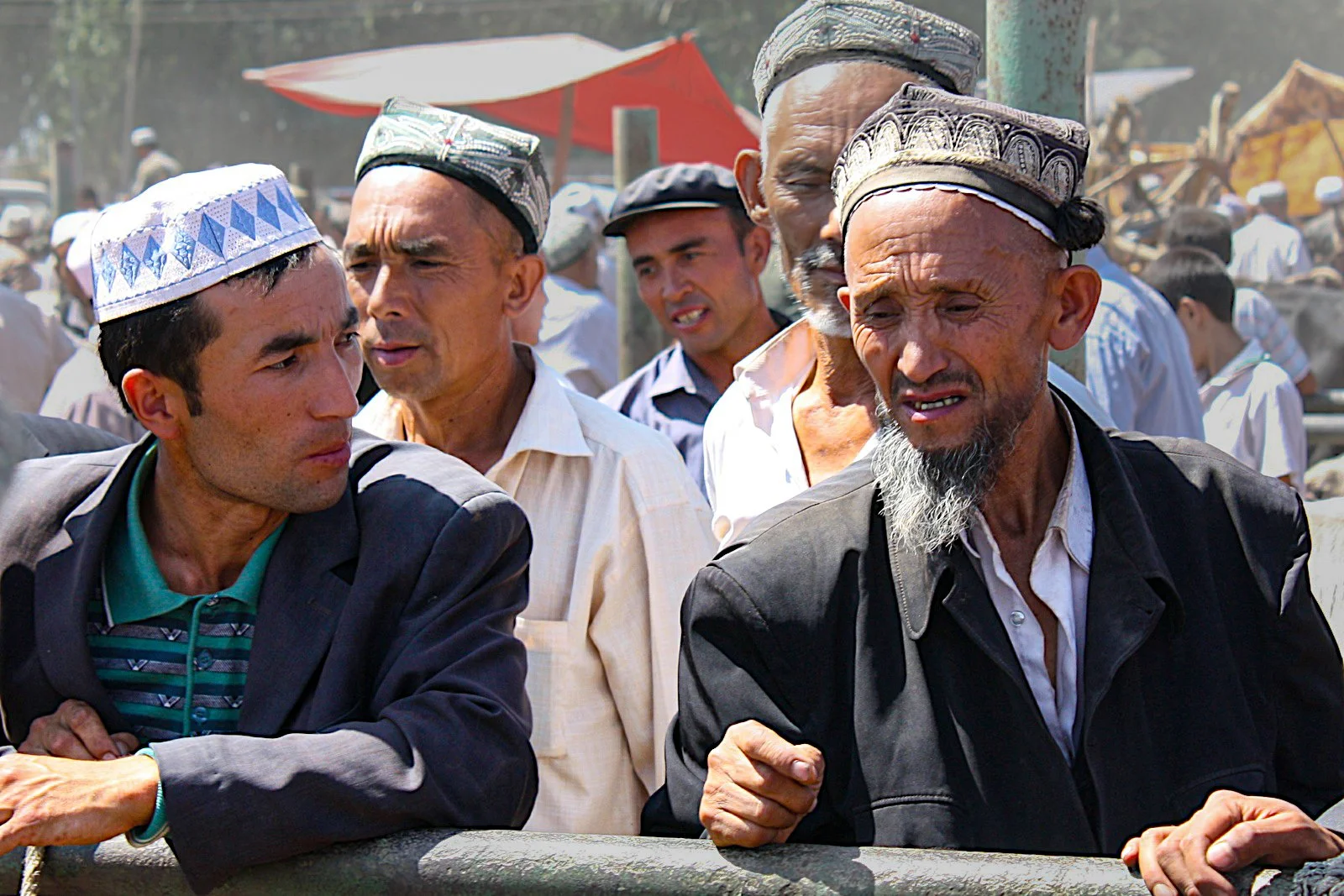 Uighur Livestock Traders, Kashgar
