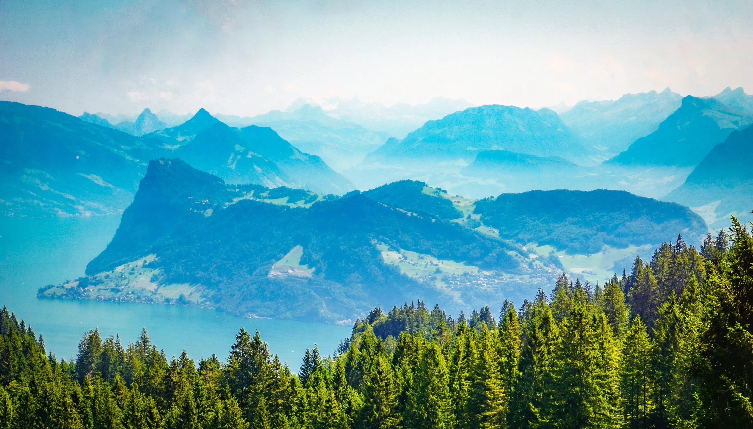 Vierwalderstattersee, Lucerne, Switzerland