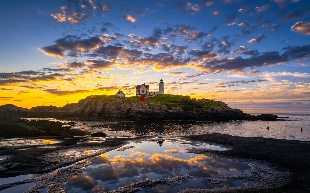 Nubble Point Light, Maine