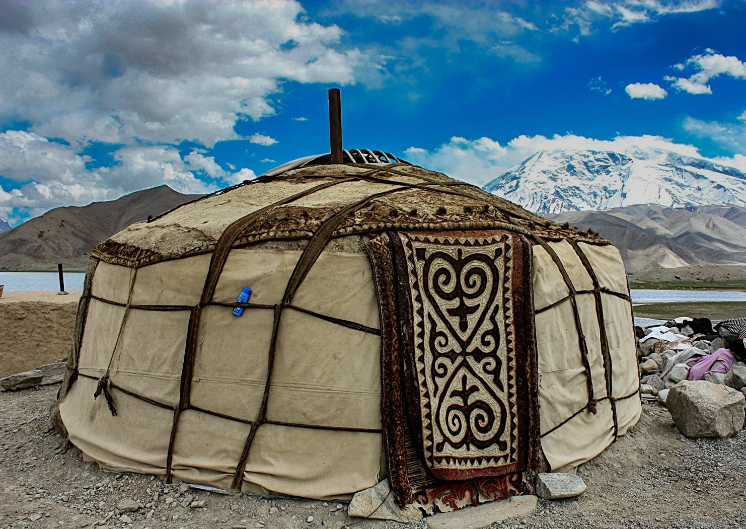 Kyrgyz Yurt at Karakul Lake