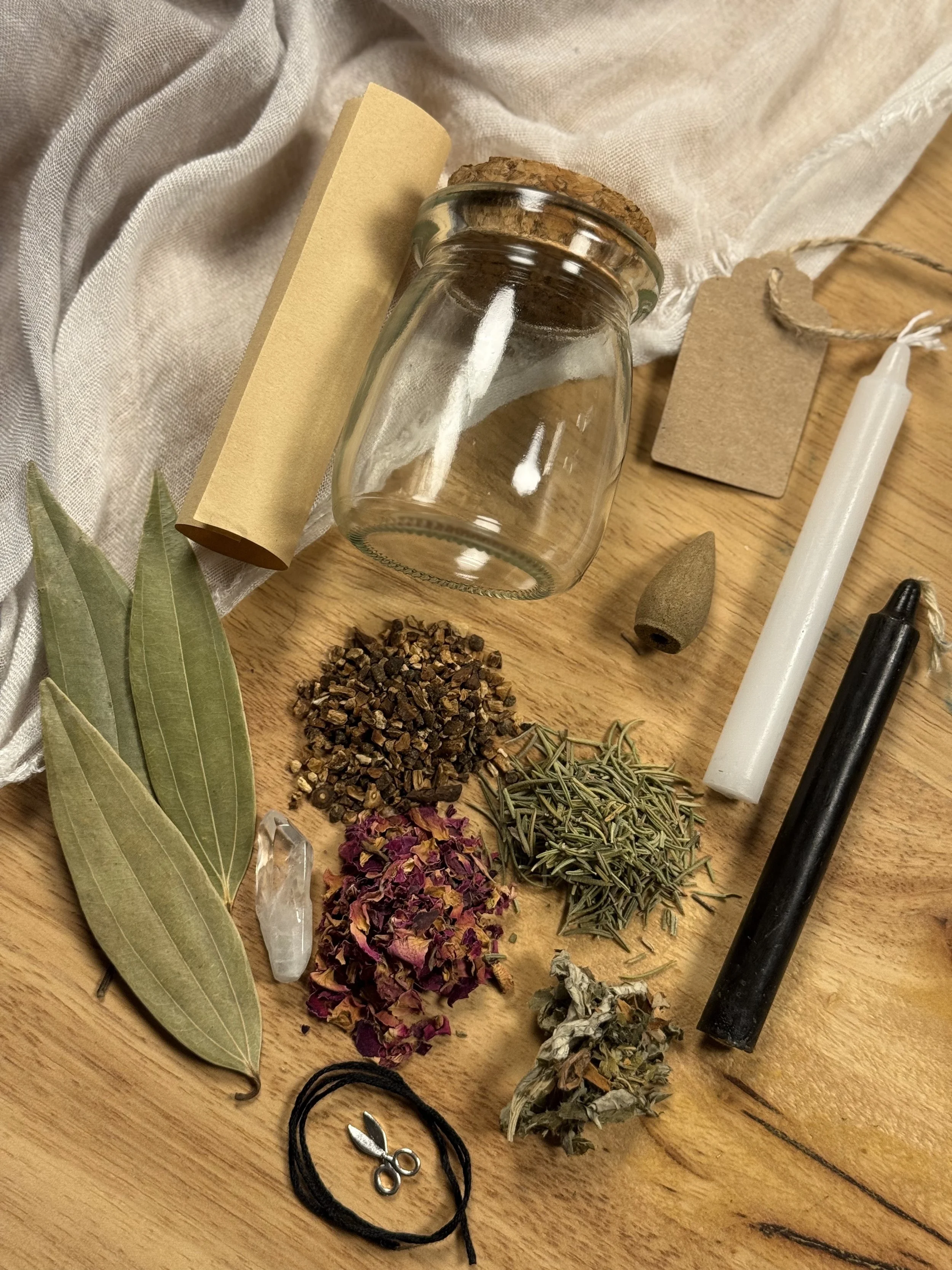 Cord-Cutting Jar Spell