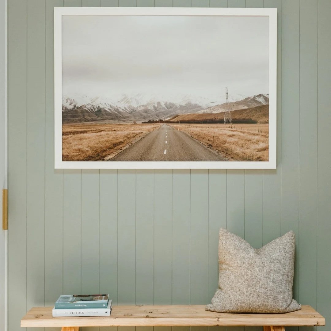 South Island landscape of road