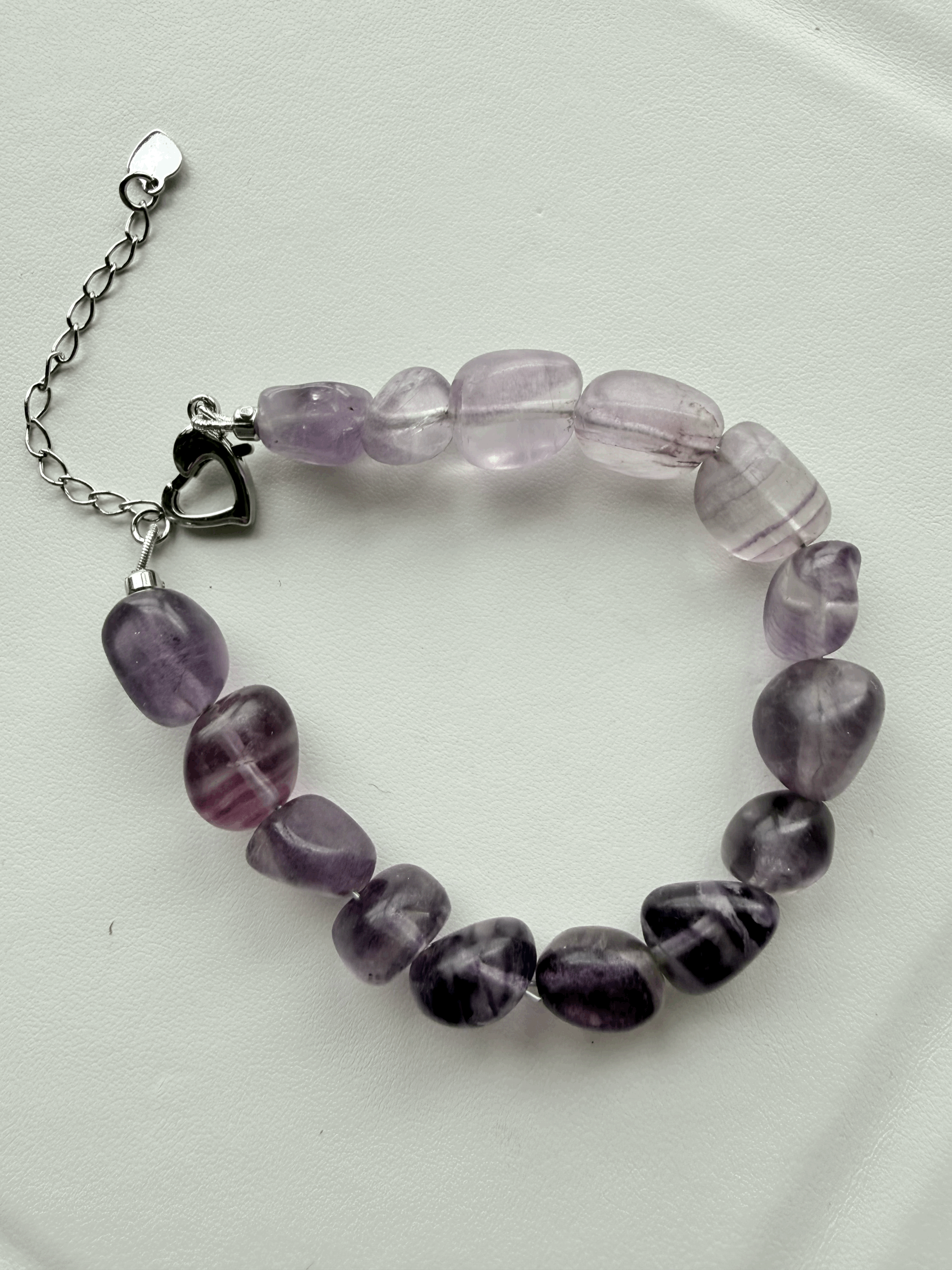 Serenity Amethyst Nugget Bracelet