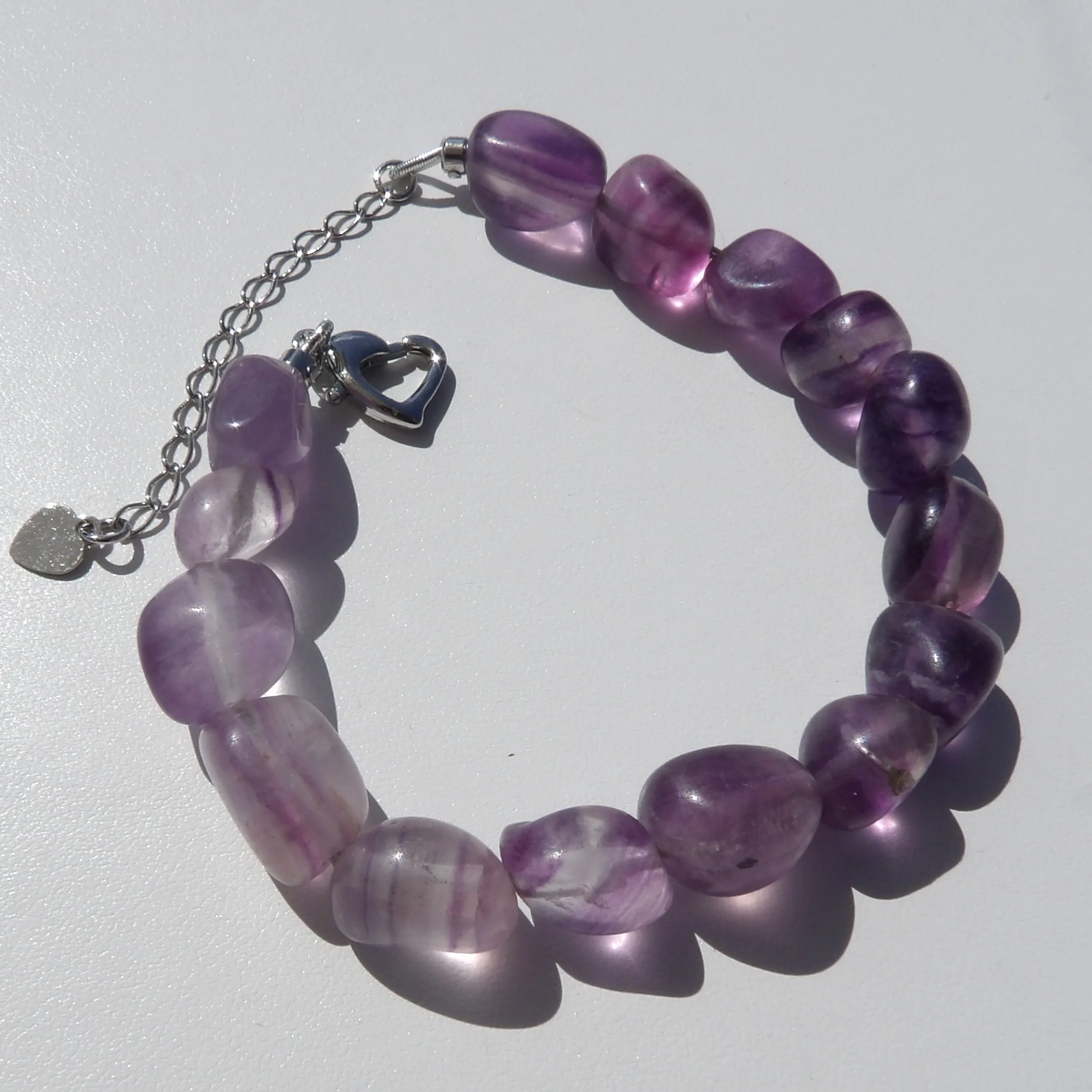 Serenity Amethyst Nugget Bracelet