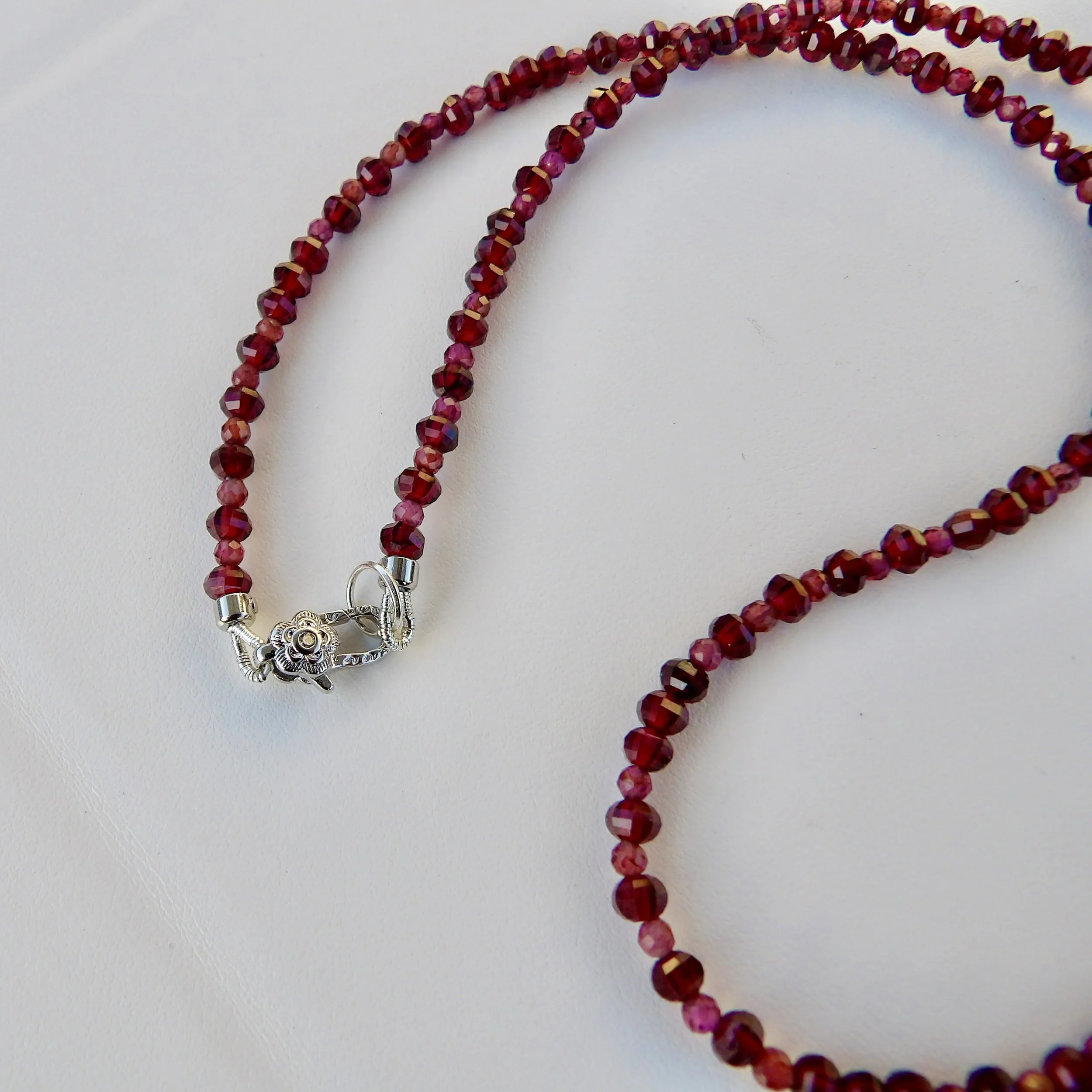 Passionate Garnet Necklace