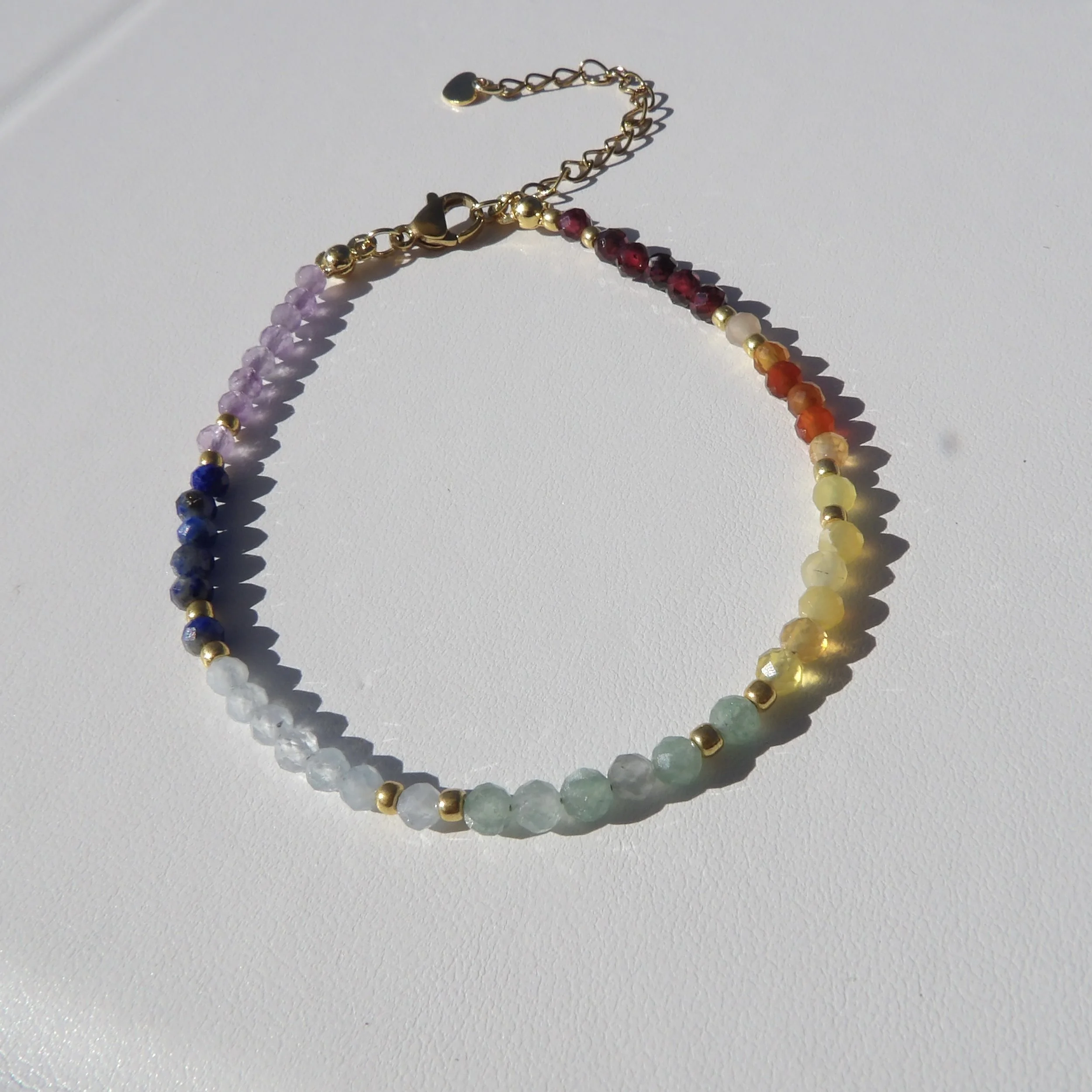 Chakra Harmony Gemstone Bracelet