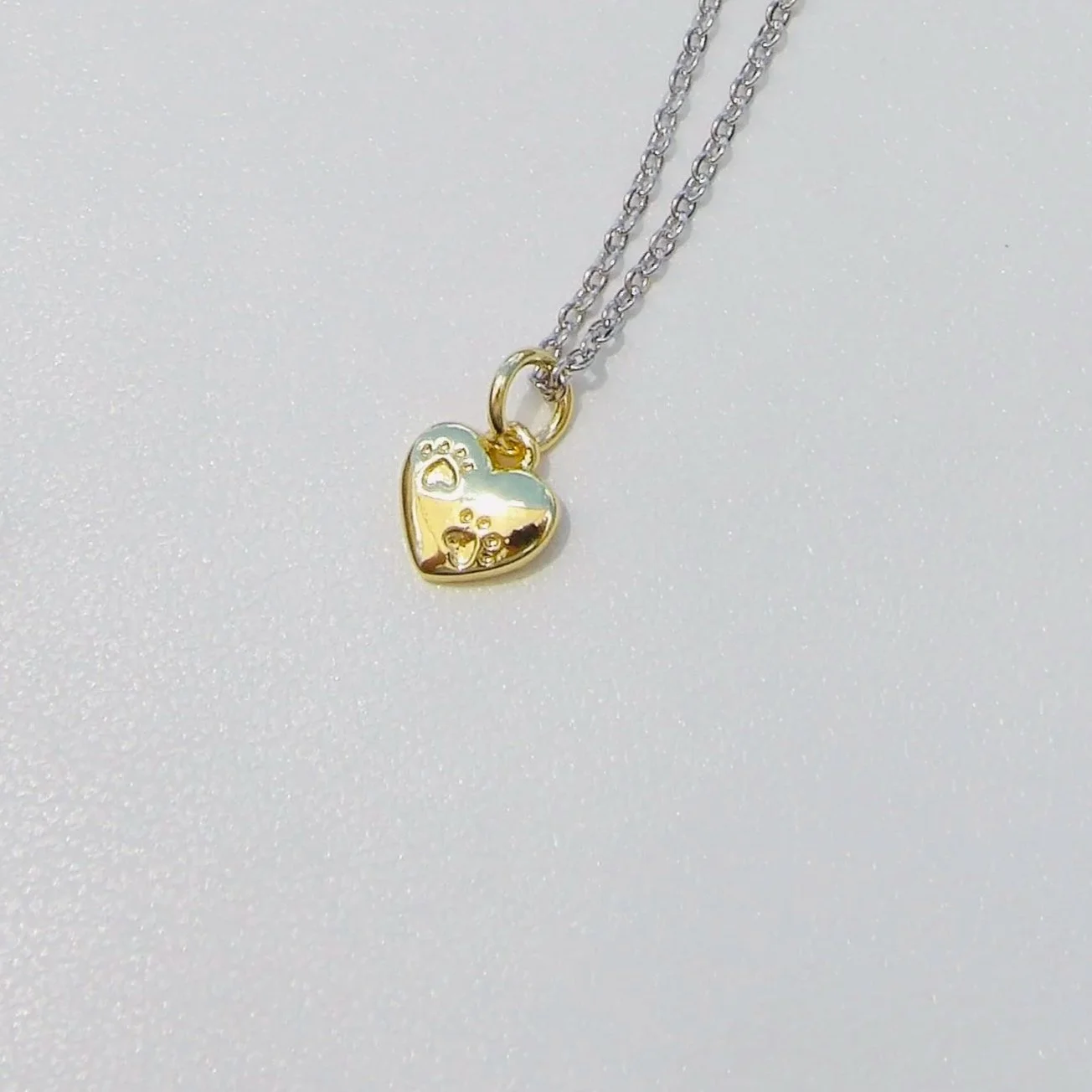 Heartprints Paw Print Necklace