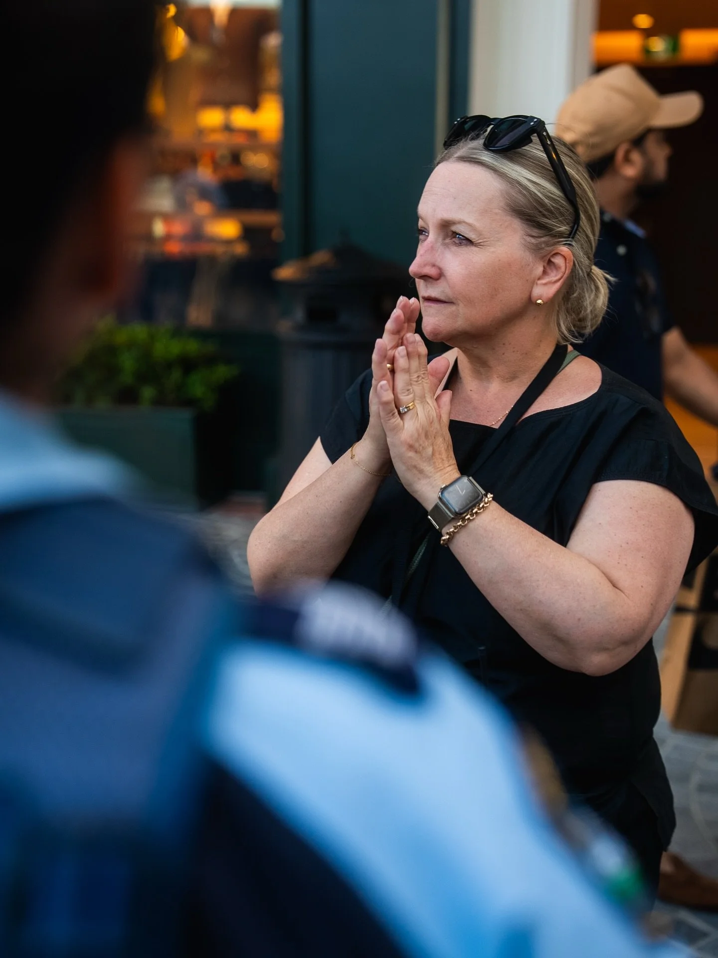 Final Hours, Full Focus.
As we moved into the last couple of hours of trade for this four-day shopping precinct launch, our MD T is still on the ground&mdash;calm, focused and fully engaged.

Moments like this capture what Twentieth Letter does best: