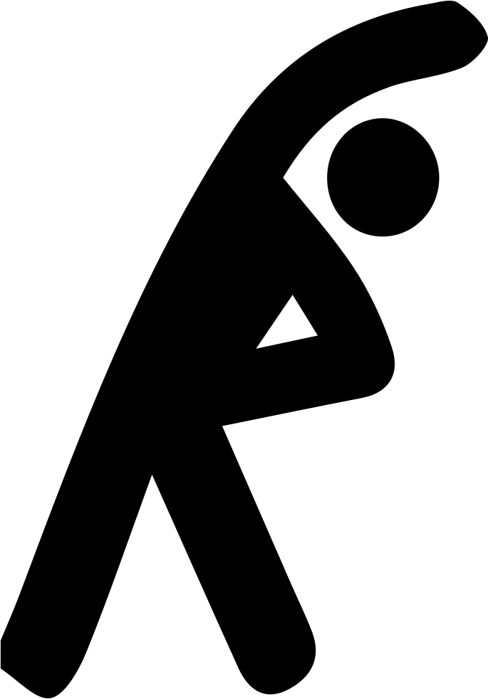 Line drawing of an abstract human face profile with a large eye and prominent nose, using simple geometric shapes.