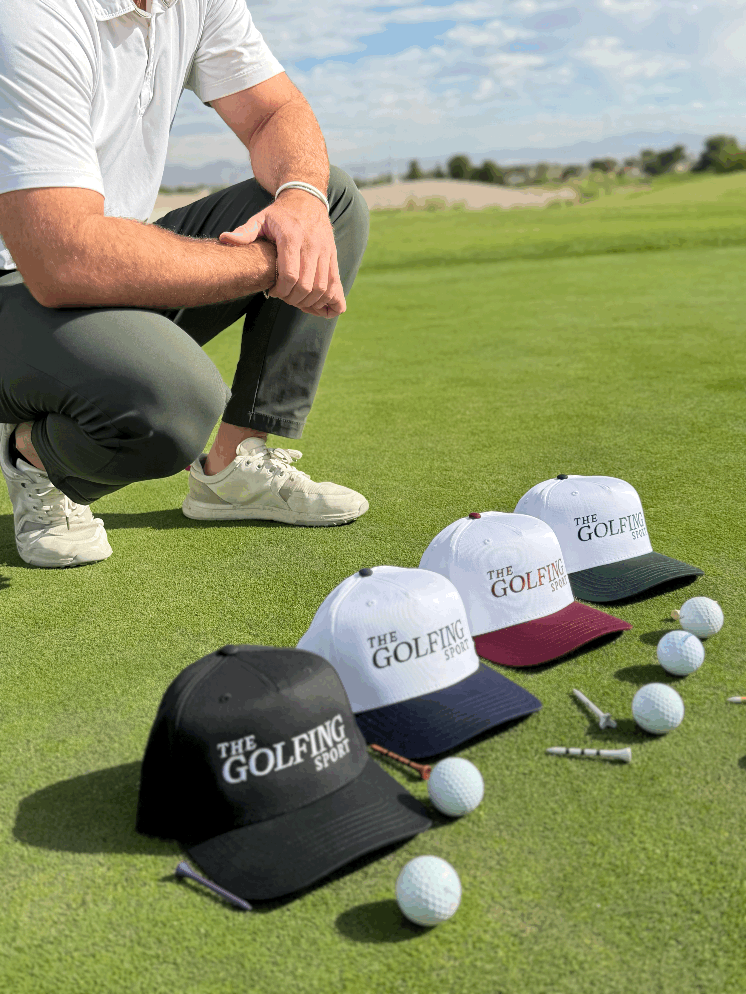 The Golfing Sport Snapback Hat