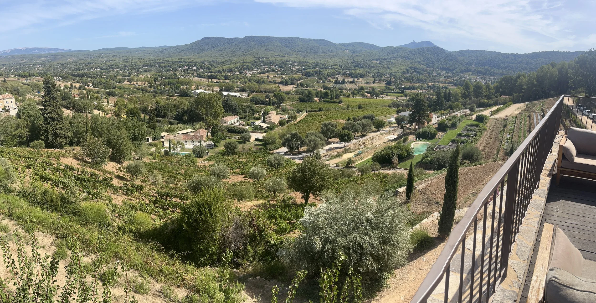 View of hillside in FRANCE at Le Beausset