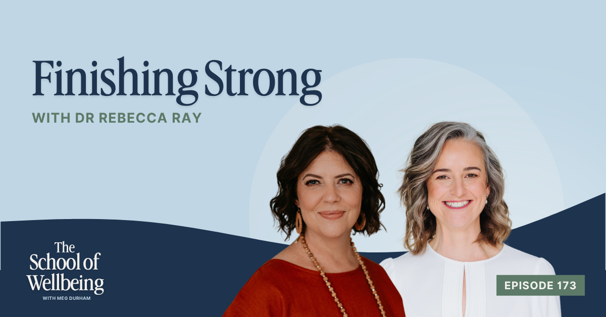 Finishing Strong, Closing One Chapter &amp; Beginning Another with Meg Durham