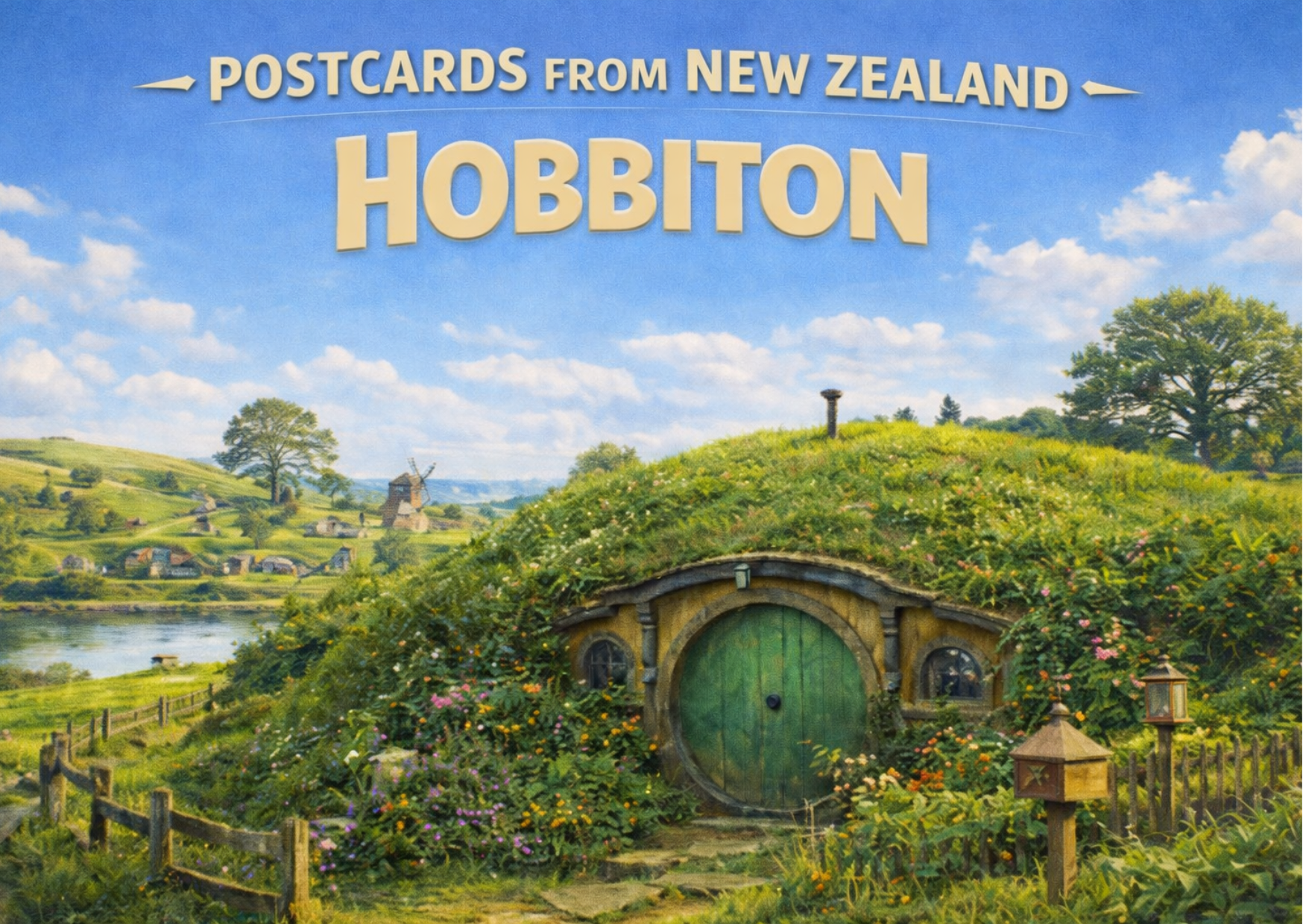 Tucked into the rolling green hills of the Waikato lies Hobbiton. 
Originally transformed for The Lord of The Rings and The Hobbit trilogies, the set has become one of New Zealand's most recognisable destinations, welcoming visitors from around the w