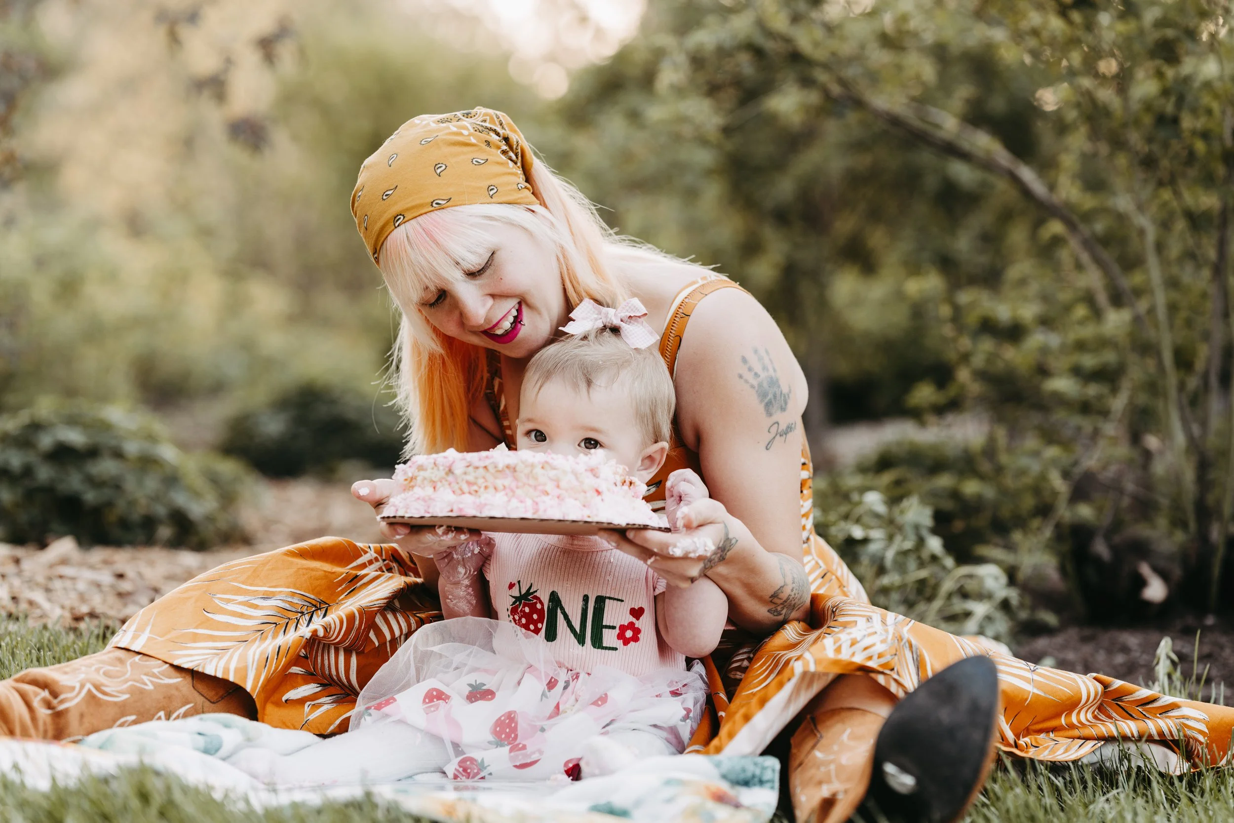 Baby photos, Family photos.