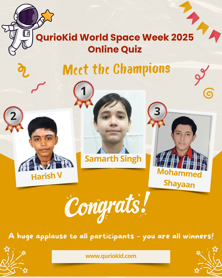 Space quiz champions poster