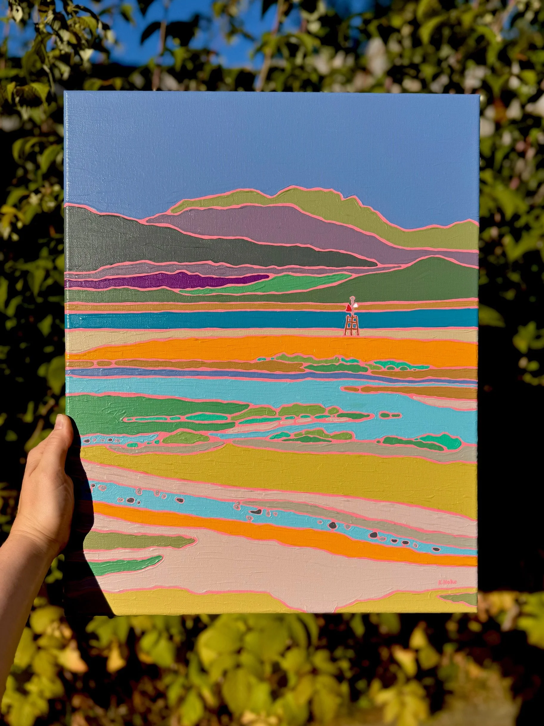 Morning Fishing for COHO at Sheep Creek - SOLD