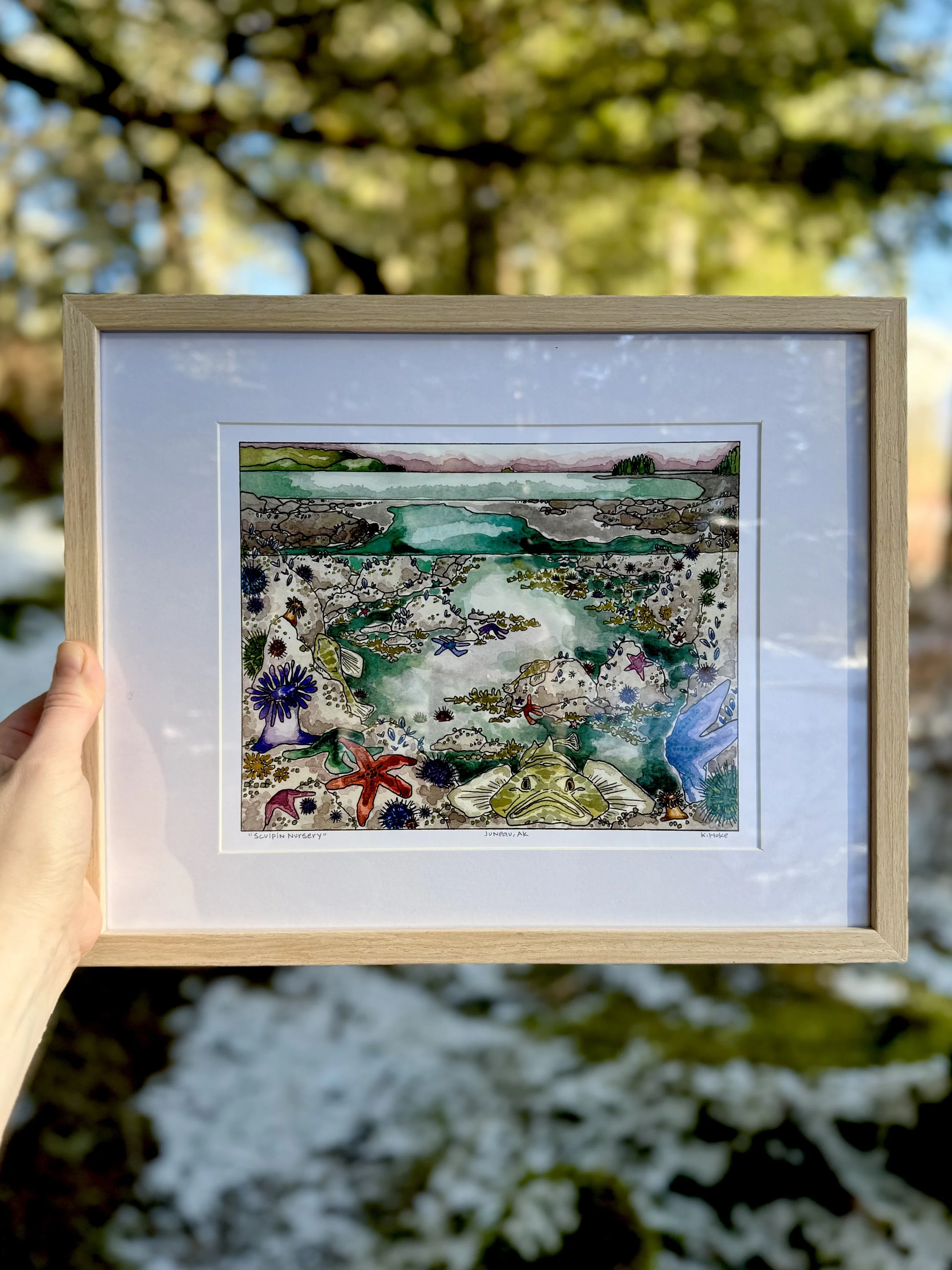 Sculpin Nursery Print