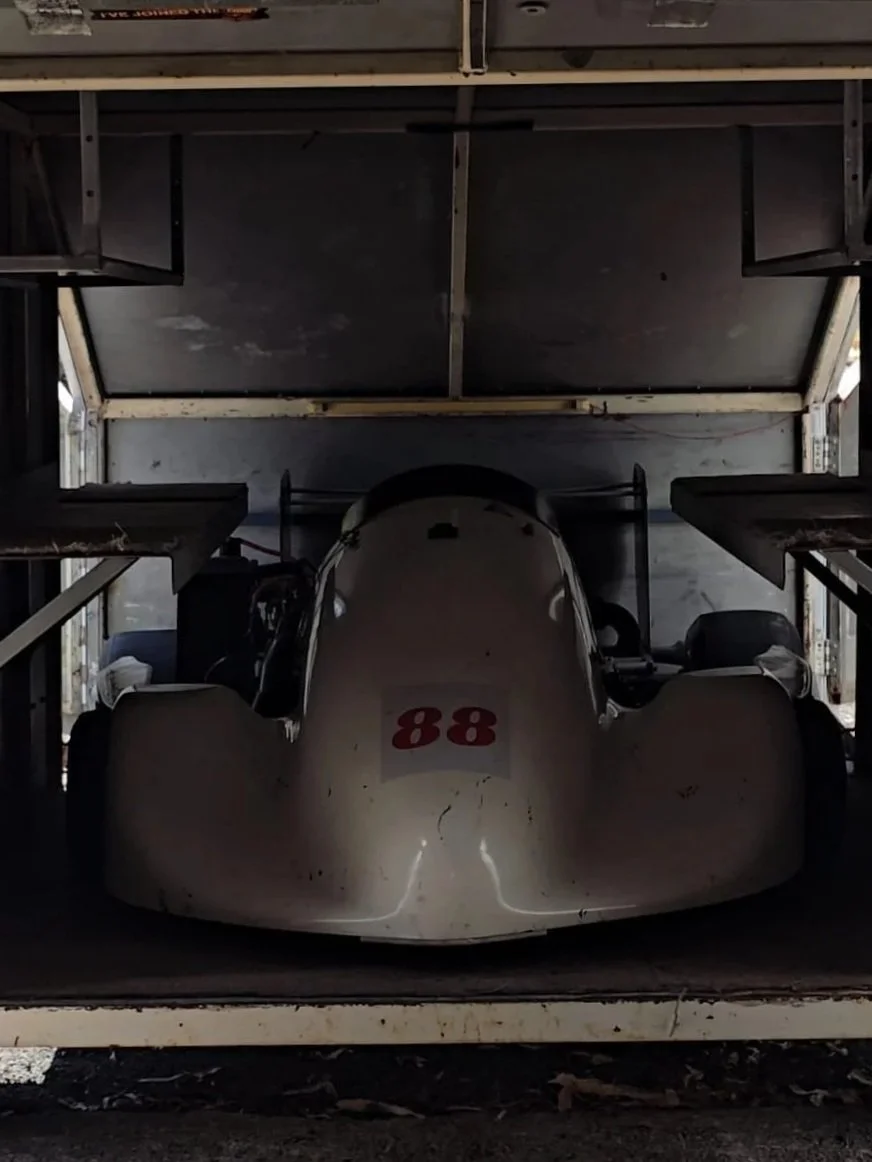 started kart trailer renovations - purpose-built trailer!