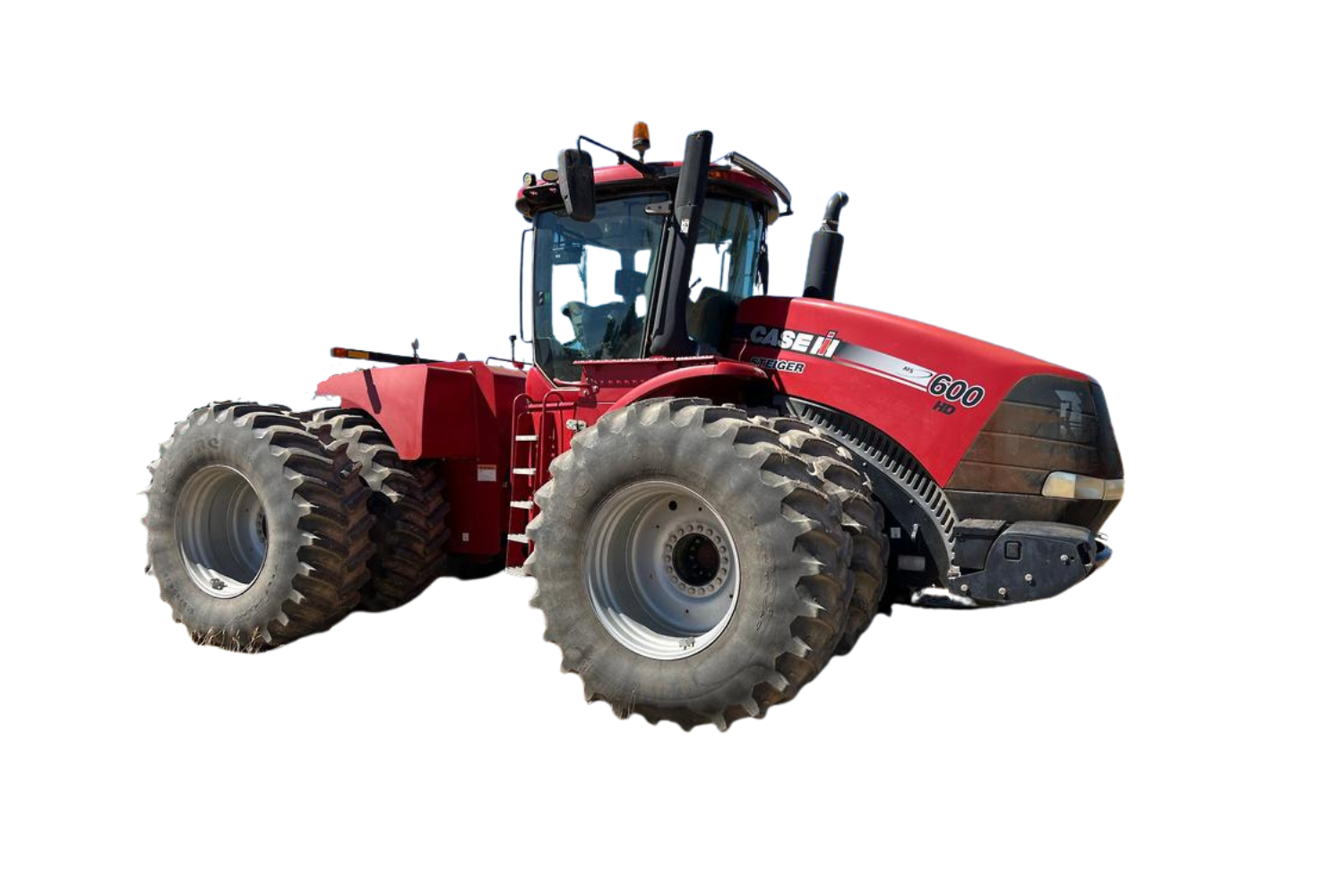 Case Steiger 600's Laser Bucket with 16ft Horwood Bagshaw Laser Buckets