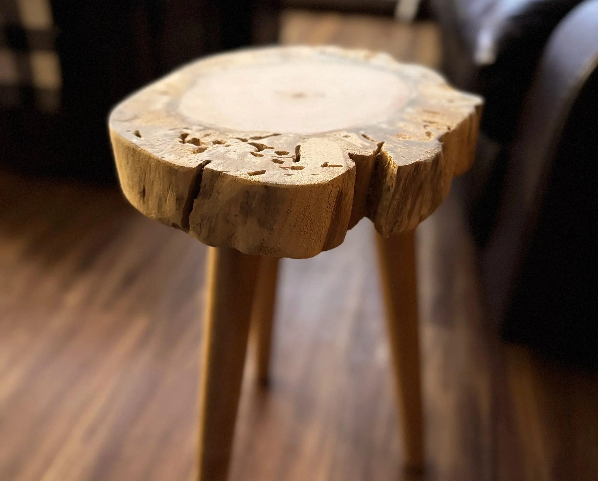 Live Edge Side Table