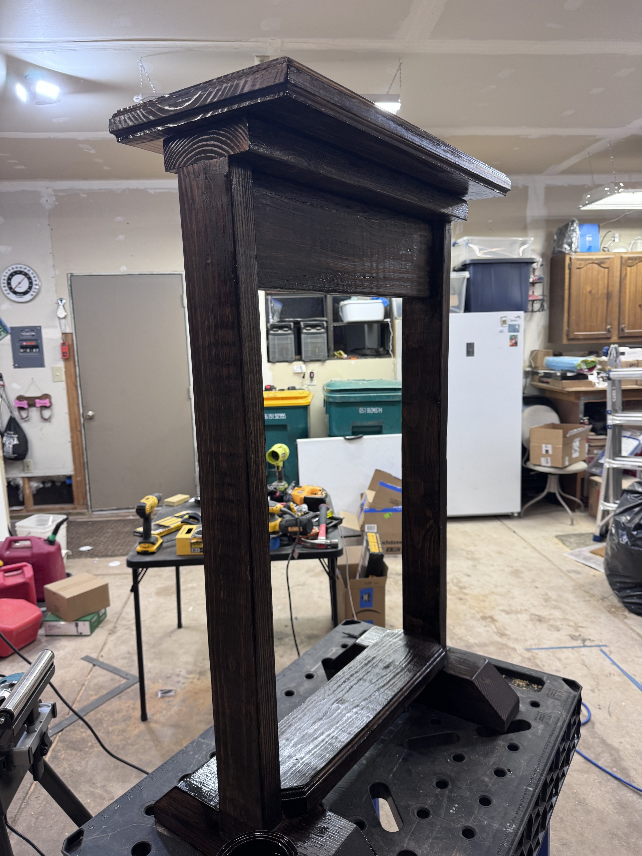 Sign and Planter holder