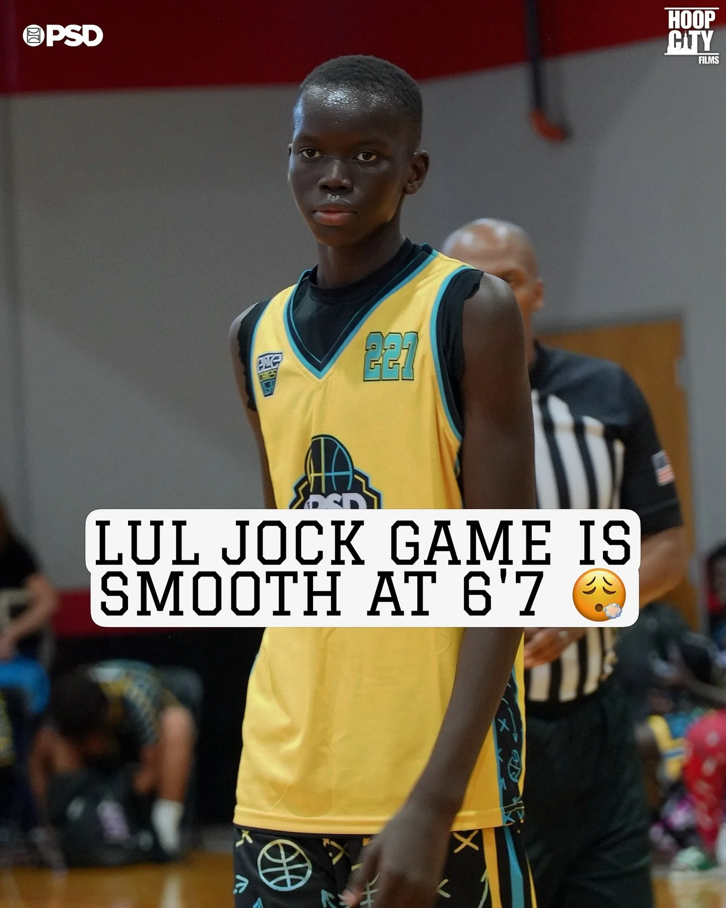 6&rsquo;7 7th Grader Lul Jock game is VERY Smooth!! 😮&zwj;💨 @therealluldurant_ @_tai.williams
