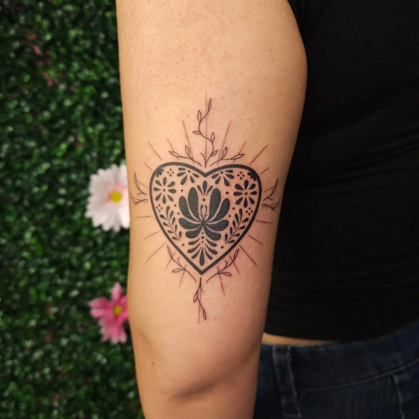 Talavera heart for Ruby 🖤 thank you!