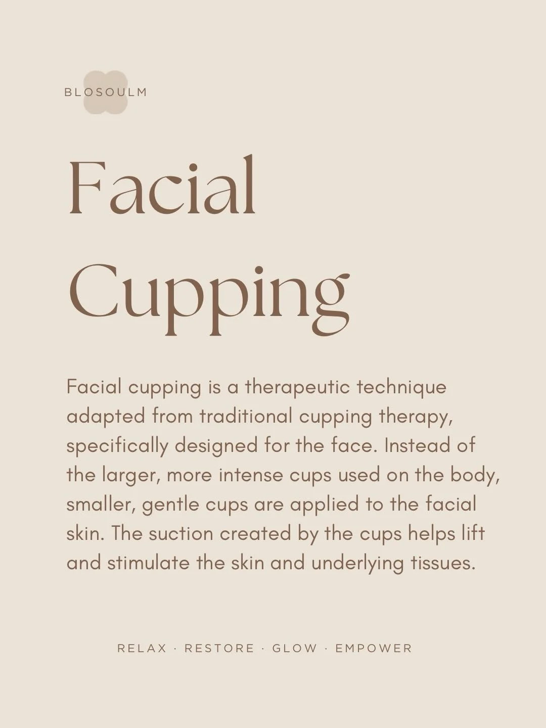 Facial cupping is like a gentle workout for your face&mdash;softens muscles, boosts circulation, and every face will love this little magic ✨