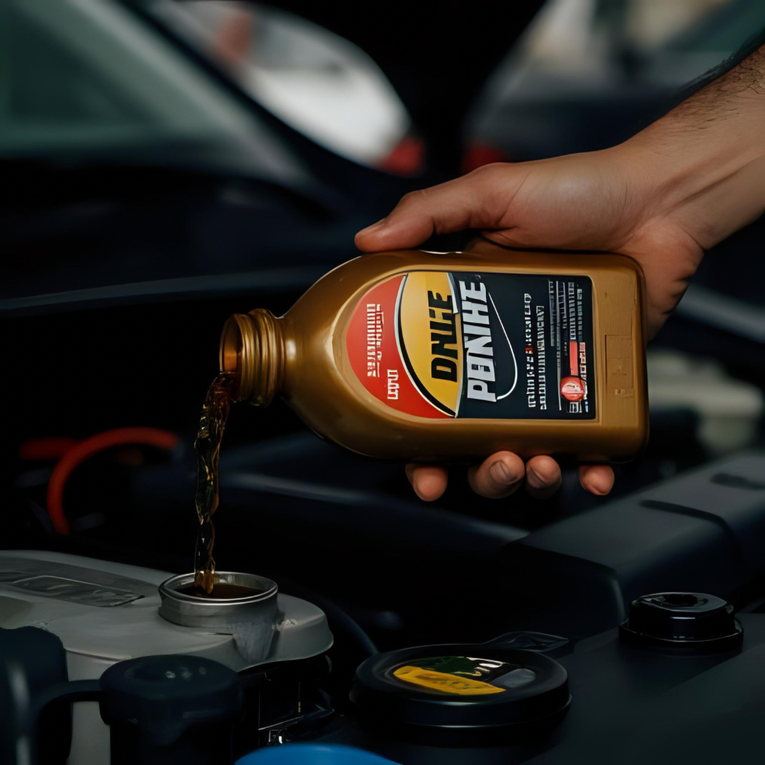 Sisson Servicing mobile mechanic performing a full vehicle oil change and service using Penrite Premium Oil in Hawke's Bay