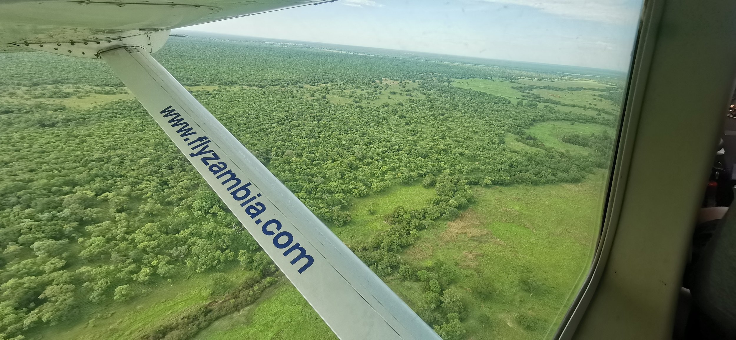 View from a small plane
