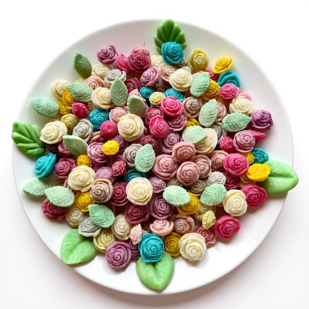 Flavored marzipan