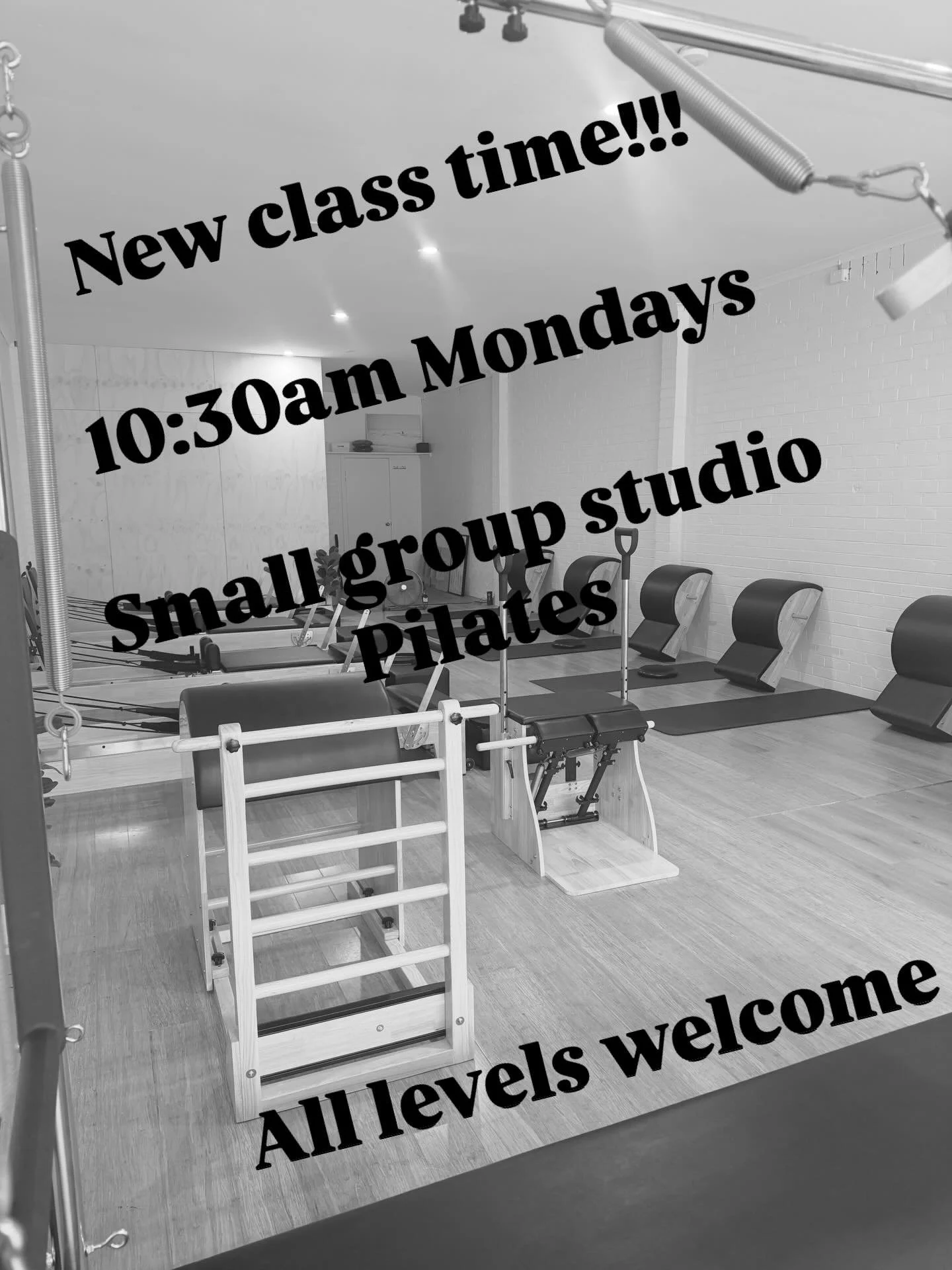 New class time starting 23rd Feb.