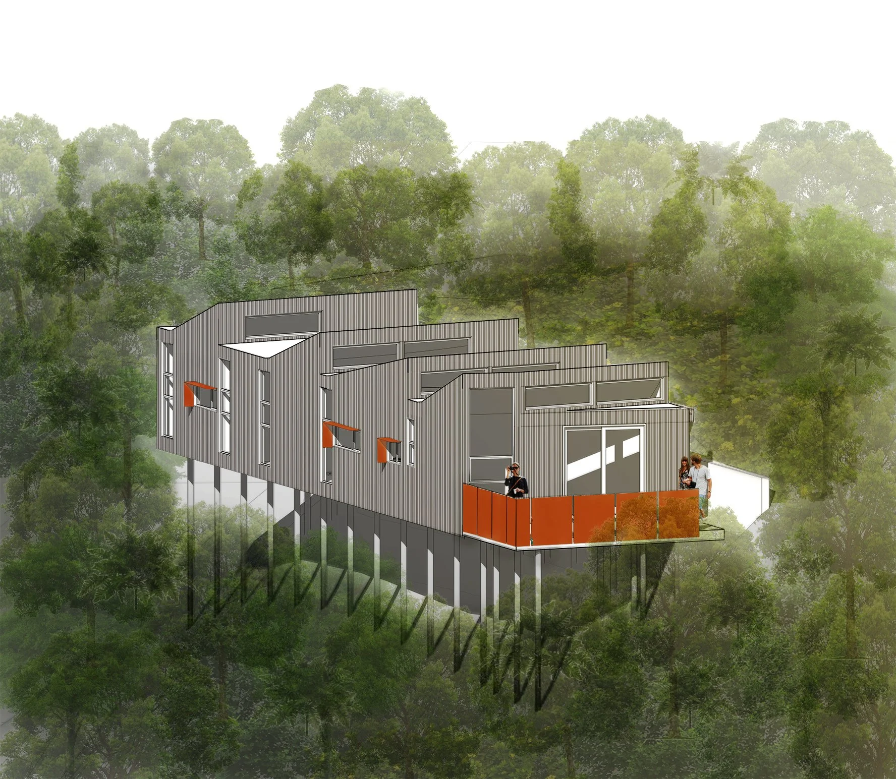 Unit 7 Architects - We design contemporary, budget conscious new houses on complex sites in Wellington.