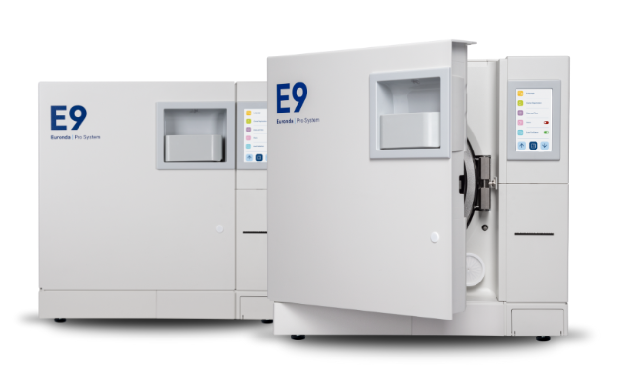 EURONDA E9 STERILISER 24 LITRE WITH SD CARD & ETHERNET