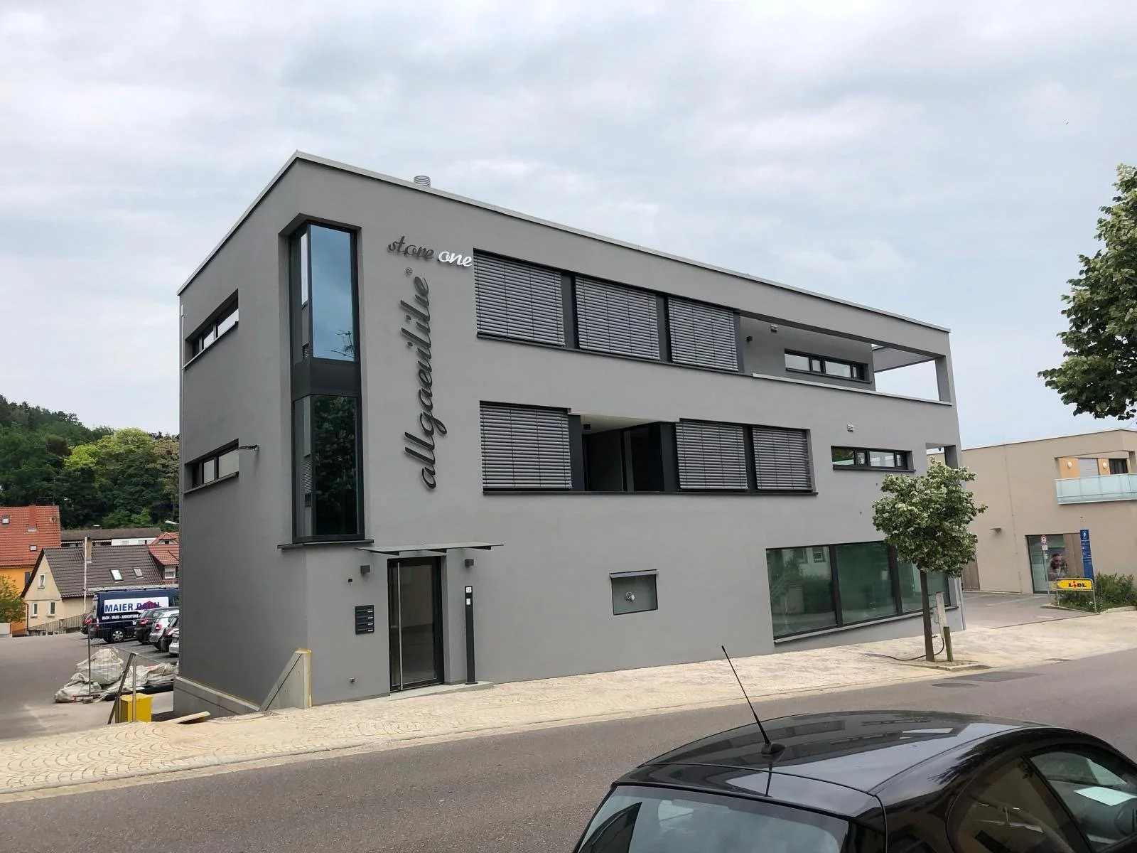 Wohn und Geschäftsgebäude in Rechberghausen